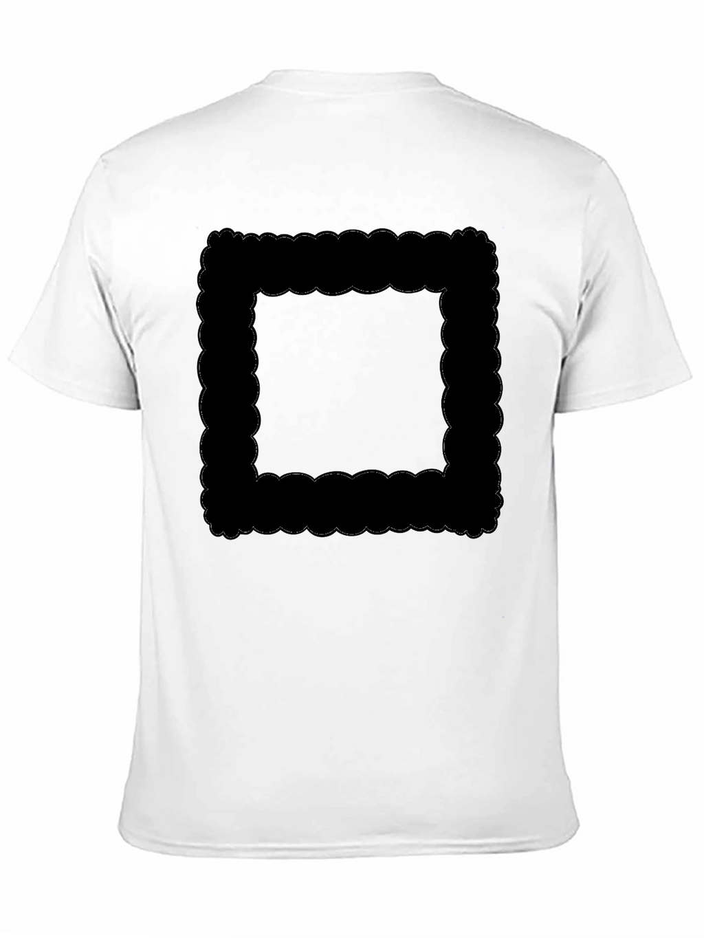 Abstract Graphic Print Crew Neck T-Shirt