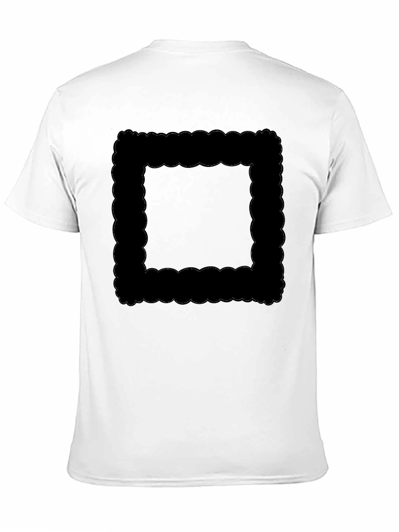 Abstract Graphic Print Crew Neck T-Shirt