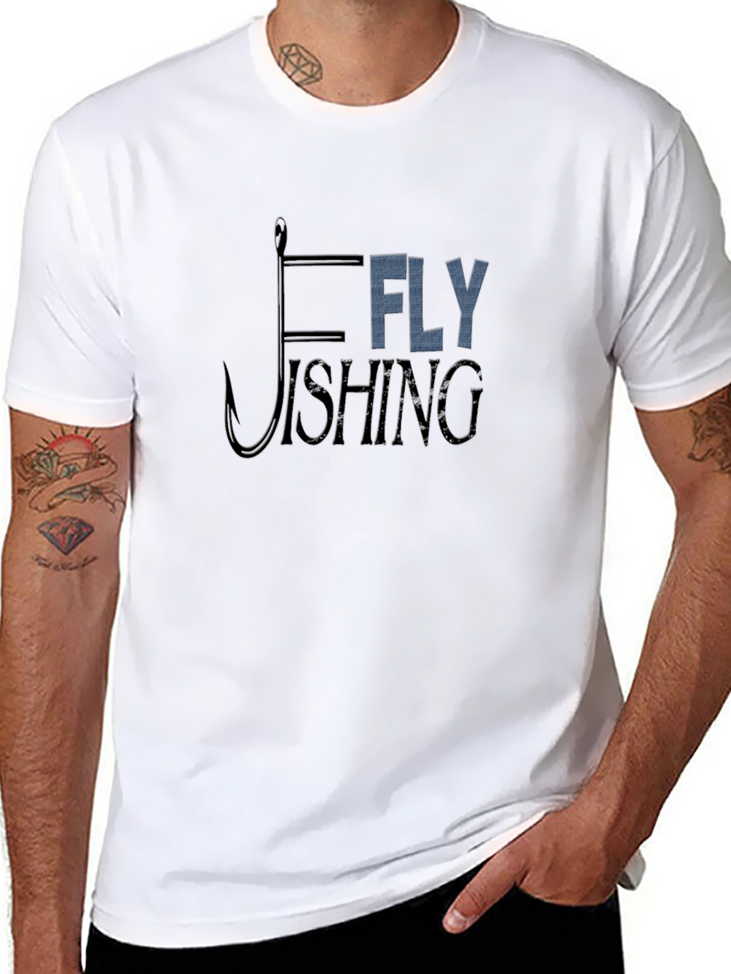 Fly Fishing Graphic Tee - Angler Apparel