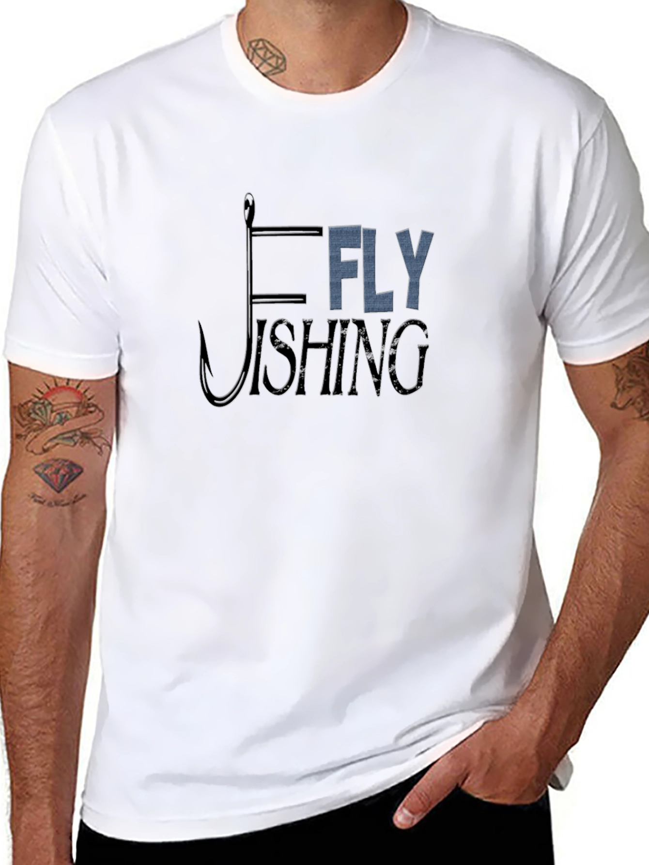 Fly Fishing Graphic Tee - Angler Apparel