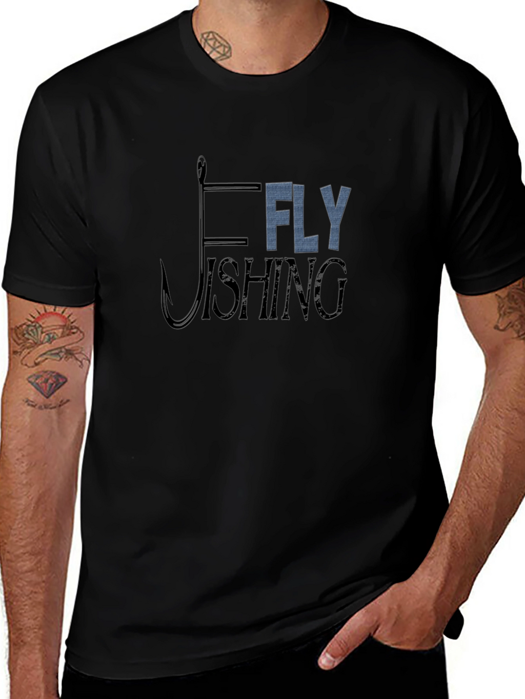 Fly Fishing Graphic Tee - Angler Apparel