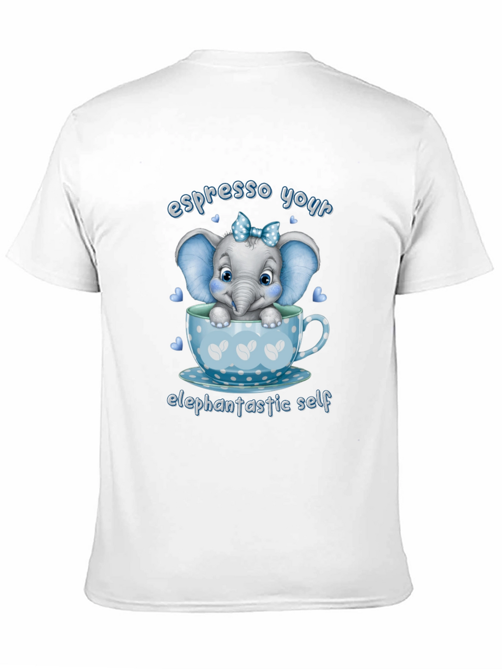 Espresso Your Elefantastic Self Graphic T-Shirt