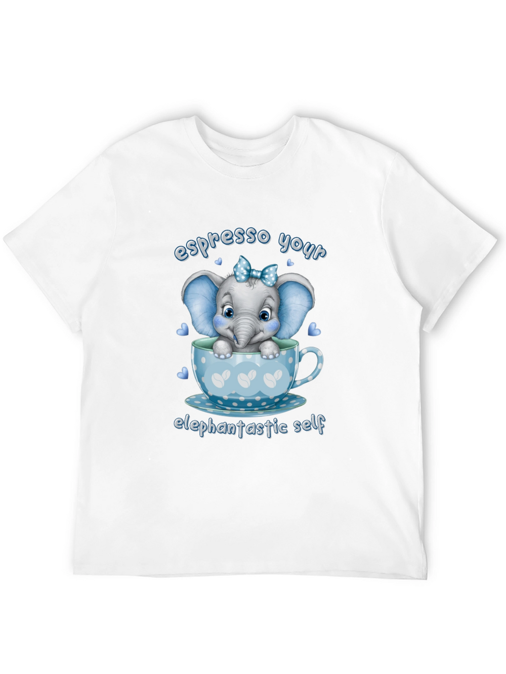 Espresso Your Elefantastic Self Graphic T-Shirt