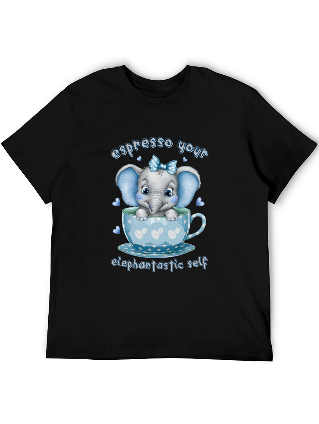 Espresso Your Elefantastic Self Graphic T-Shirt