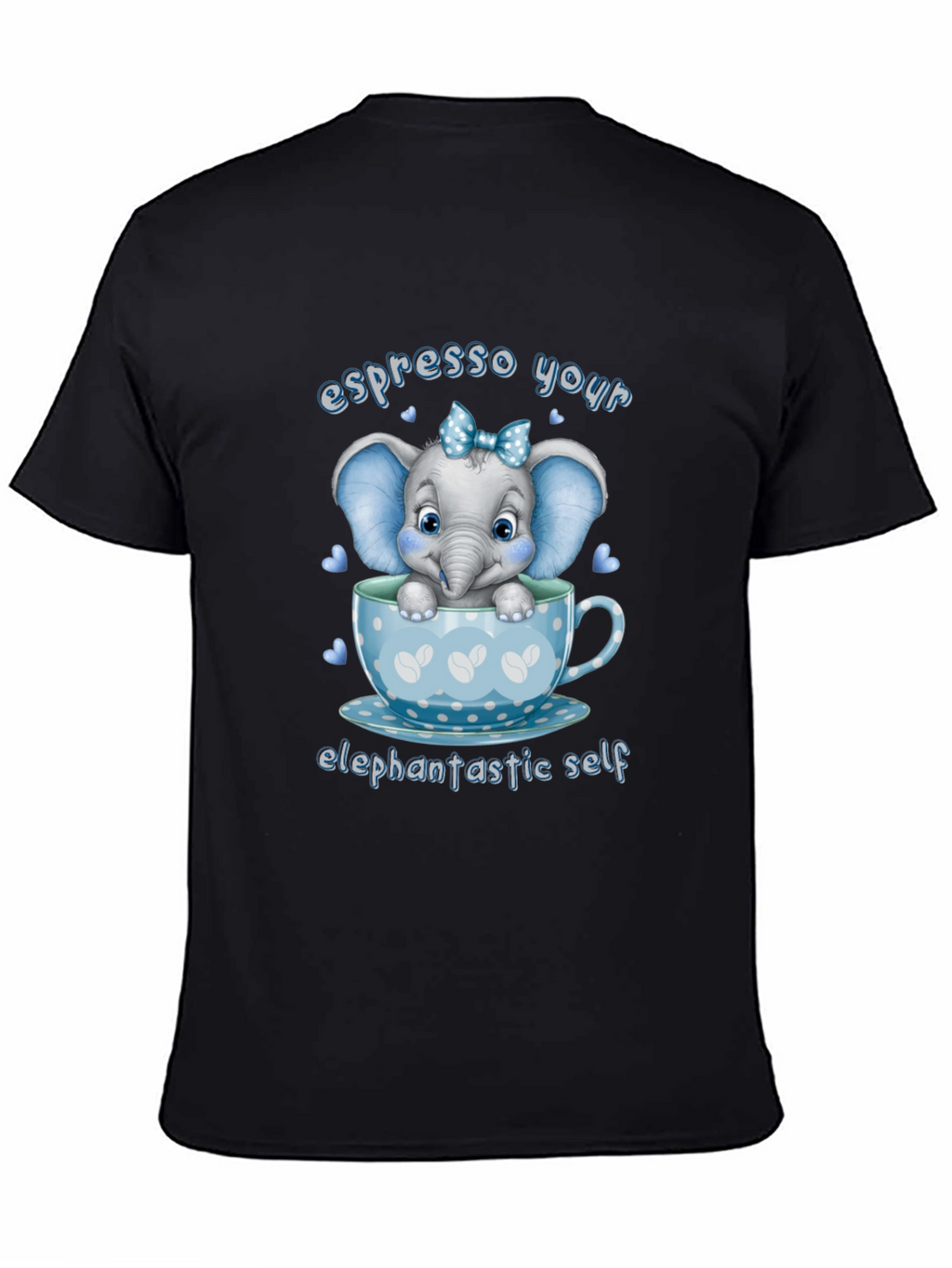 Espresso Your Elefantastic Self Graphic T-Shirt
