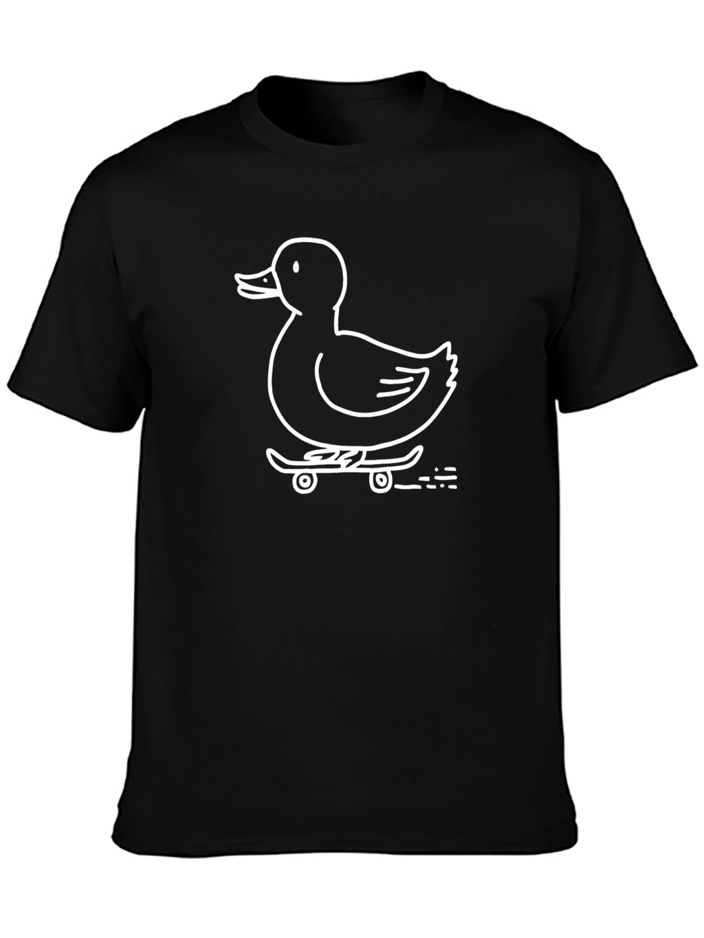 Duck Skateboard T-Shirt - Cool Graphic Tee