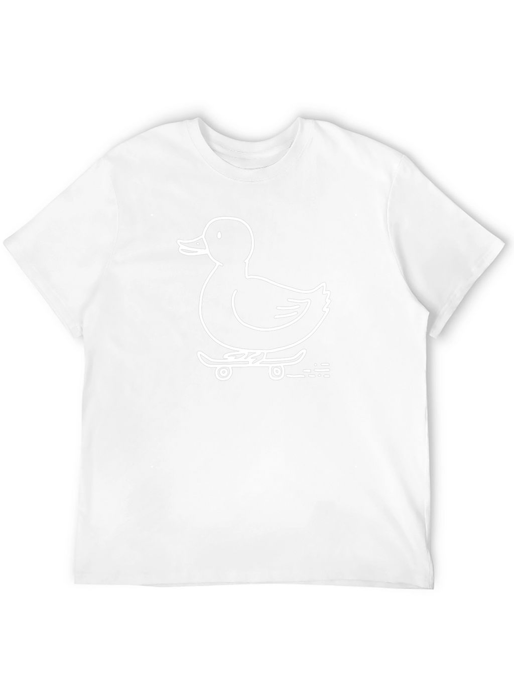 Duck Skateboard T-Shirt - Cool Graphic Tee