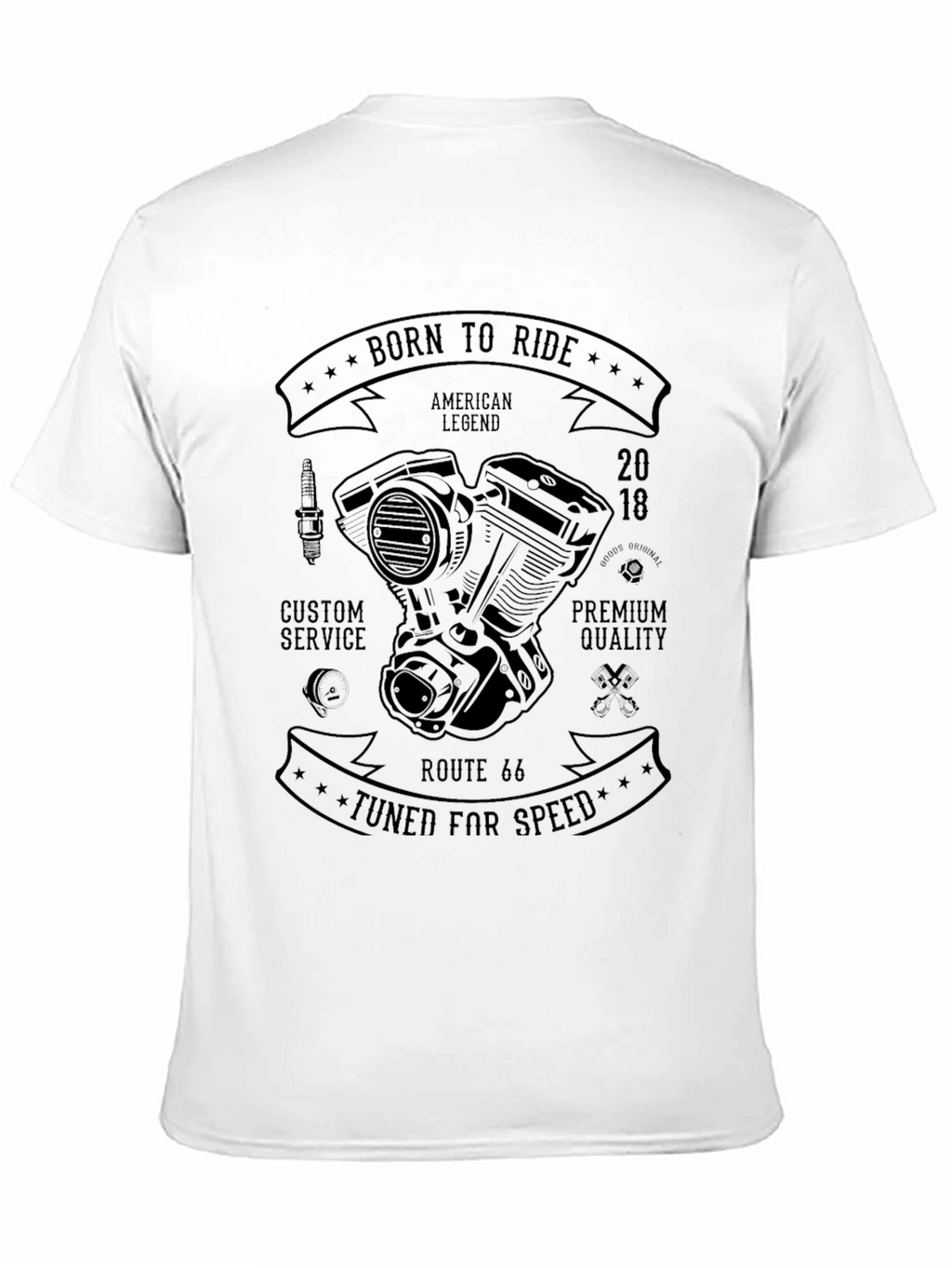 Born to Ride Graphic Tee - American Legend