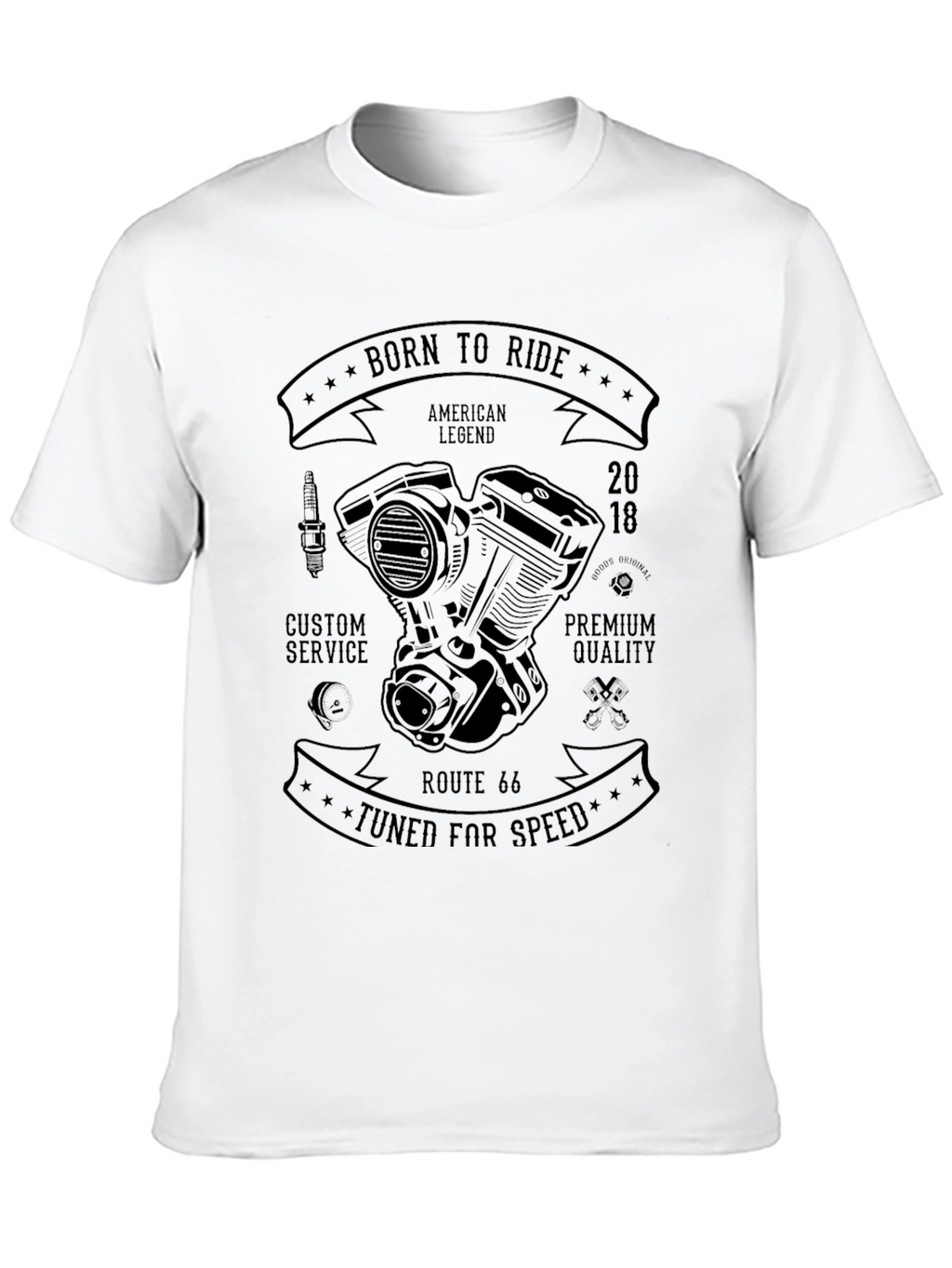 Born to Ride Graphic Tee - American Legend