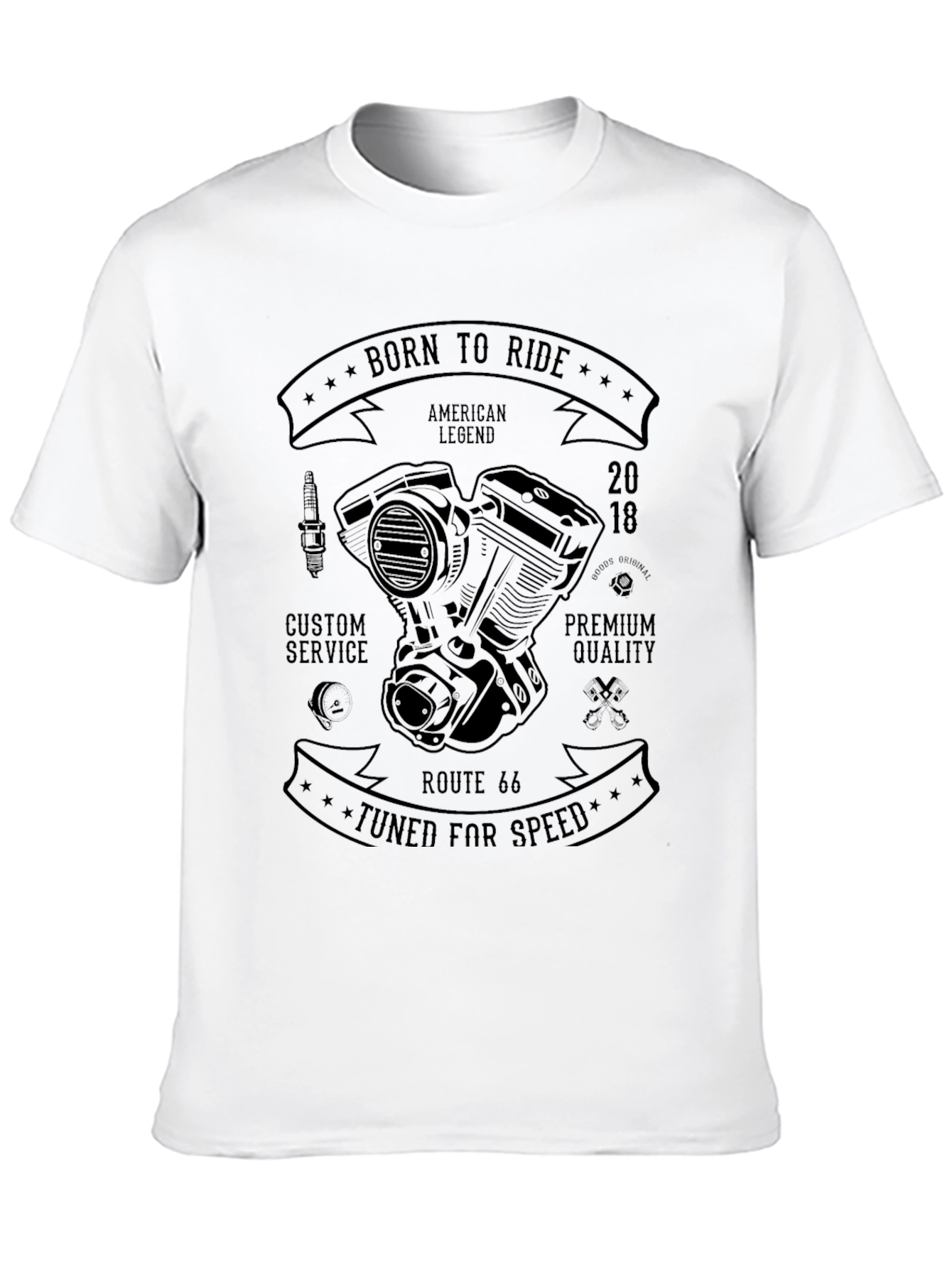 Born to Ride Graphic Tee - American Legend