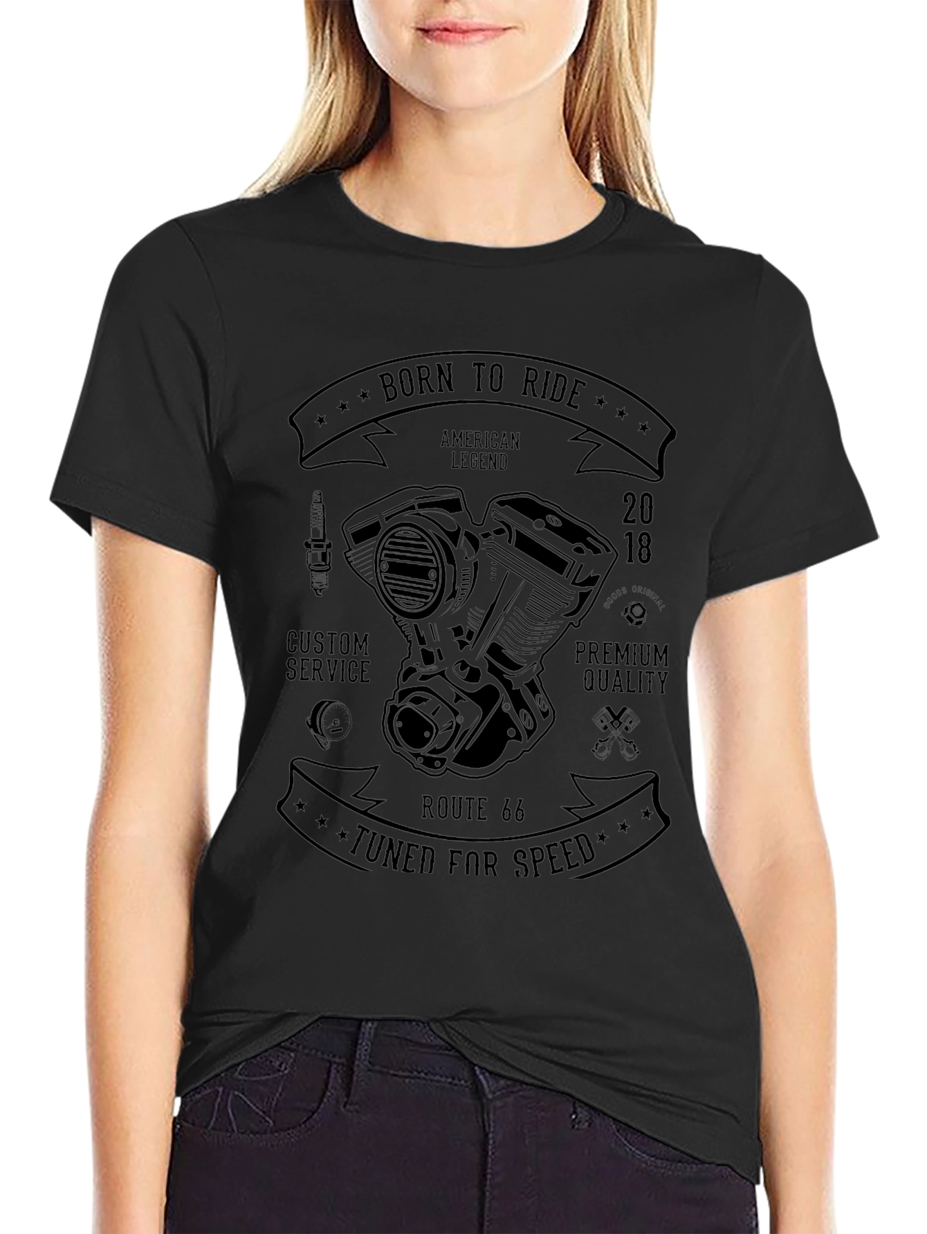 Born to Ride Graphic Tee - American Legend