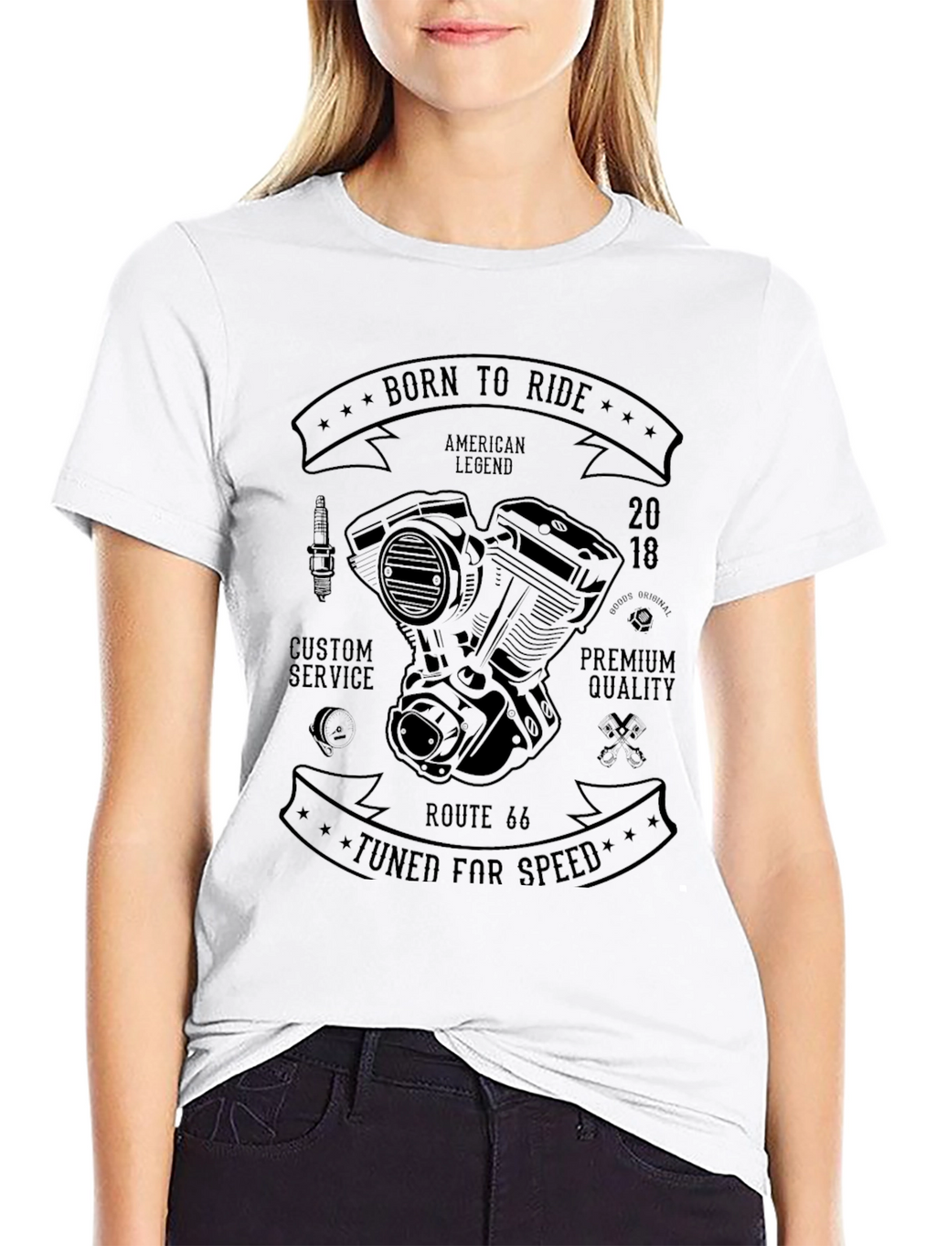 Born to Ride Graphic Tee - American Legend