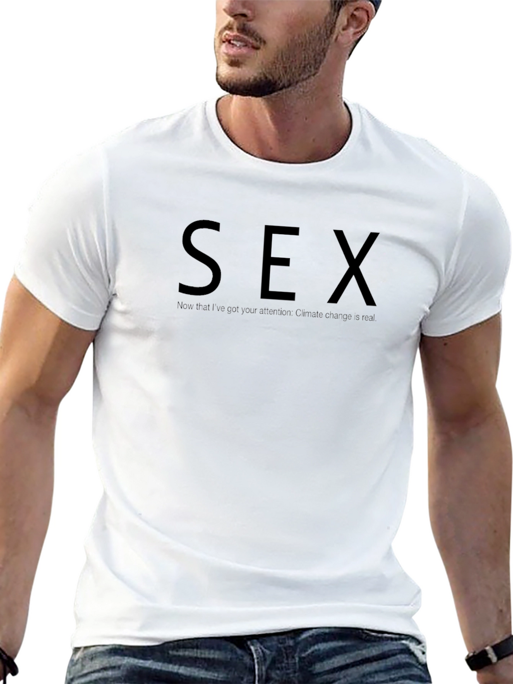 Provocative Climate Change Awareness T-Shirt
