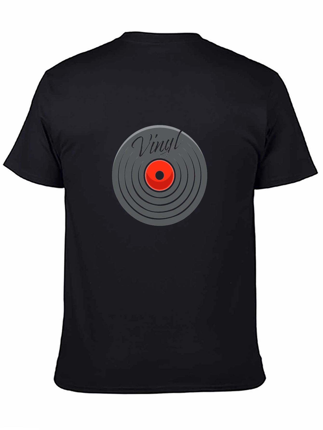 Vinyl Record Graphic Tee - Music Lovers T-Shirt