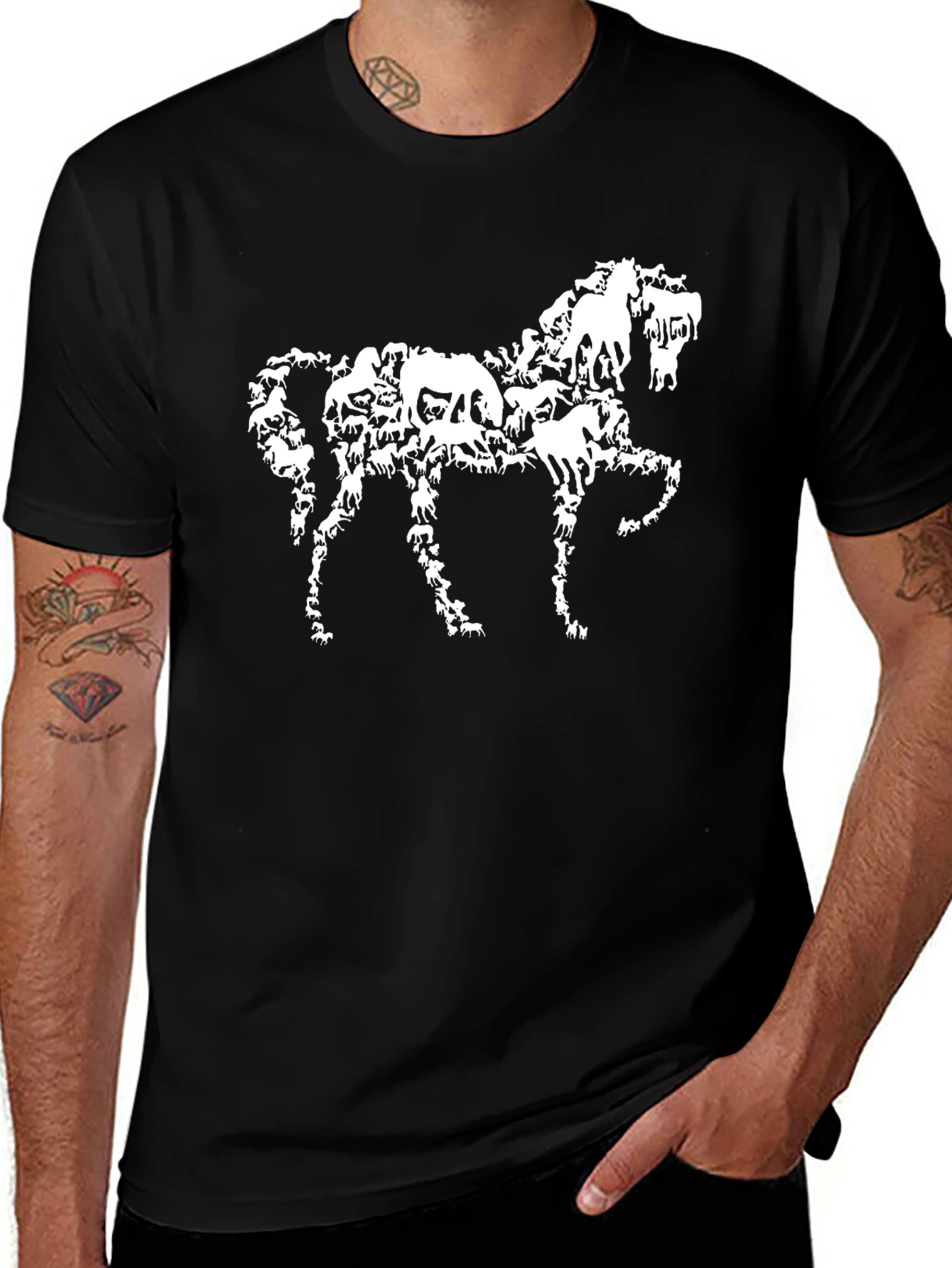 Horse Silhouette T-Shirt