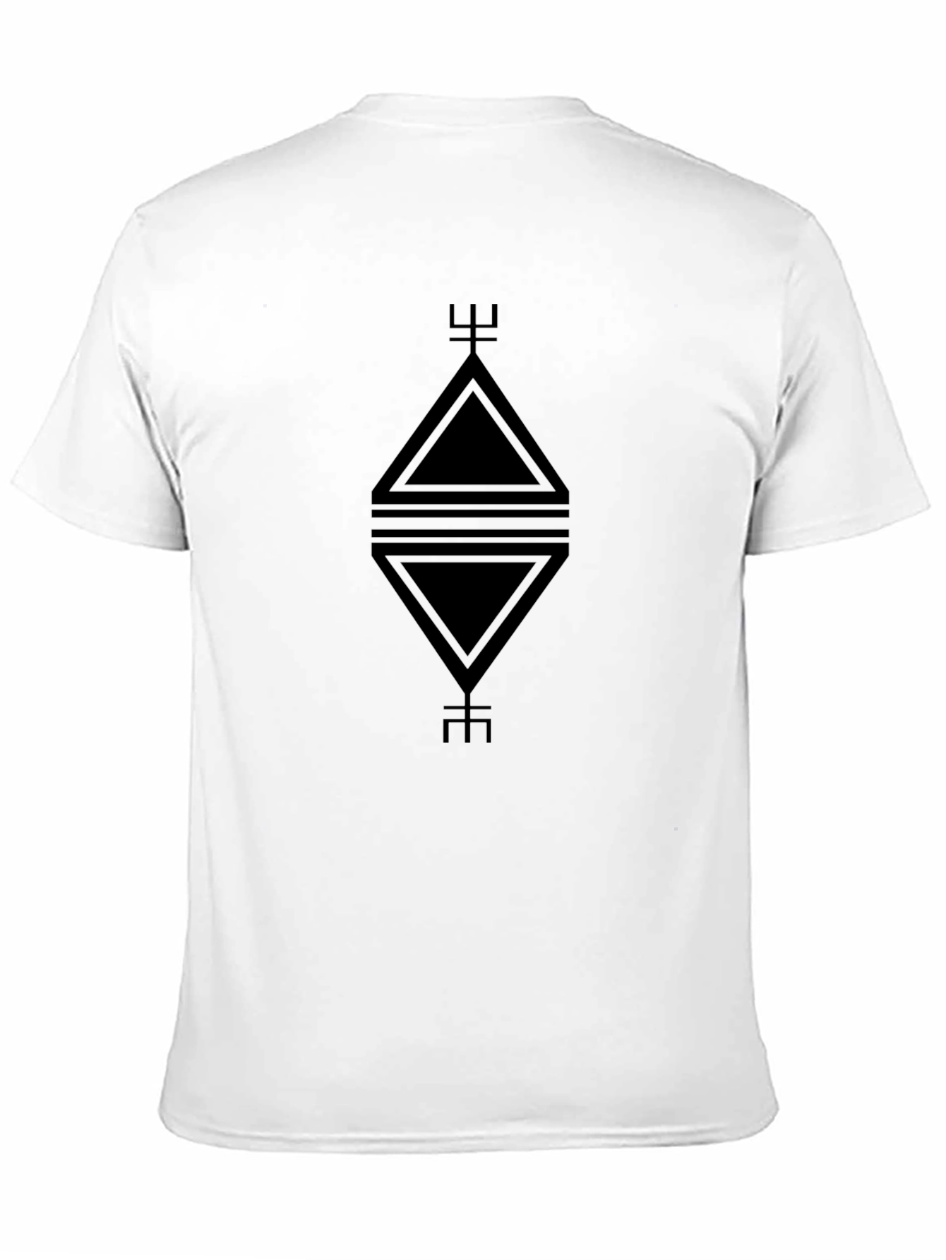 Geometric Design Tee - Modern Minimalist Style
