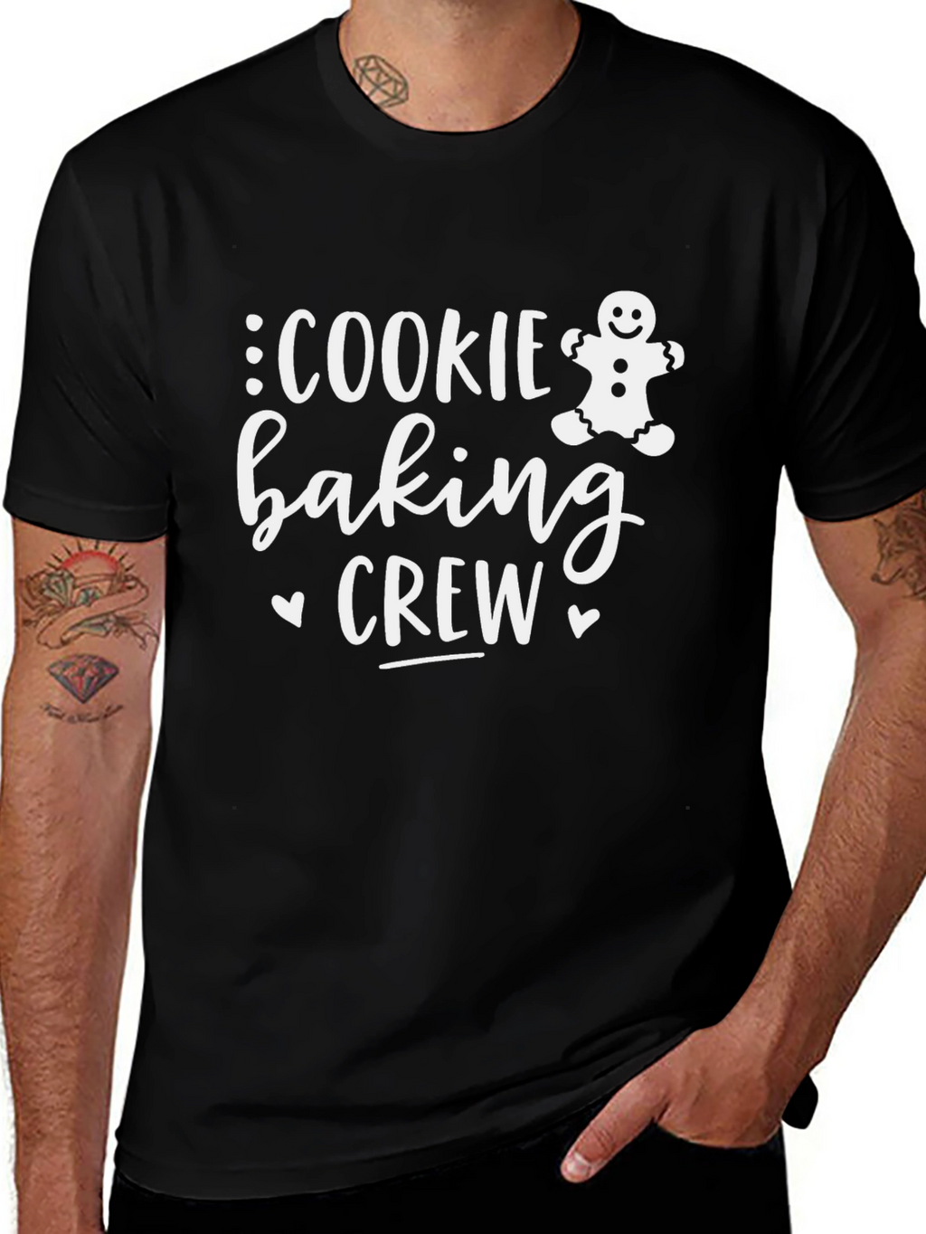 Cookie Baking Crew T-Shirt - Holiday Apparel