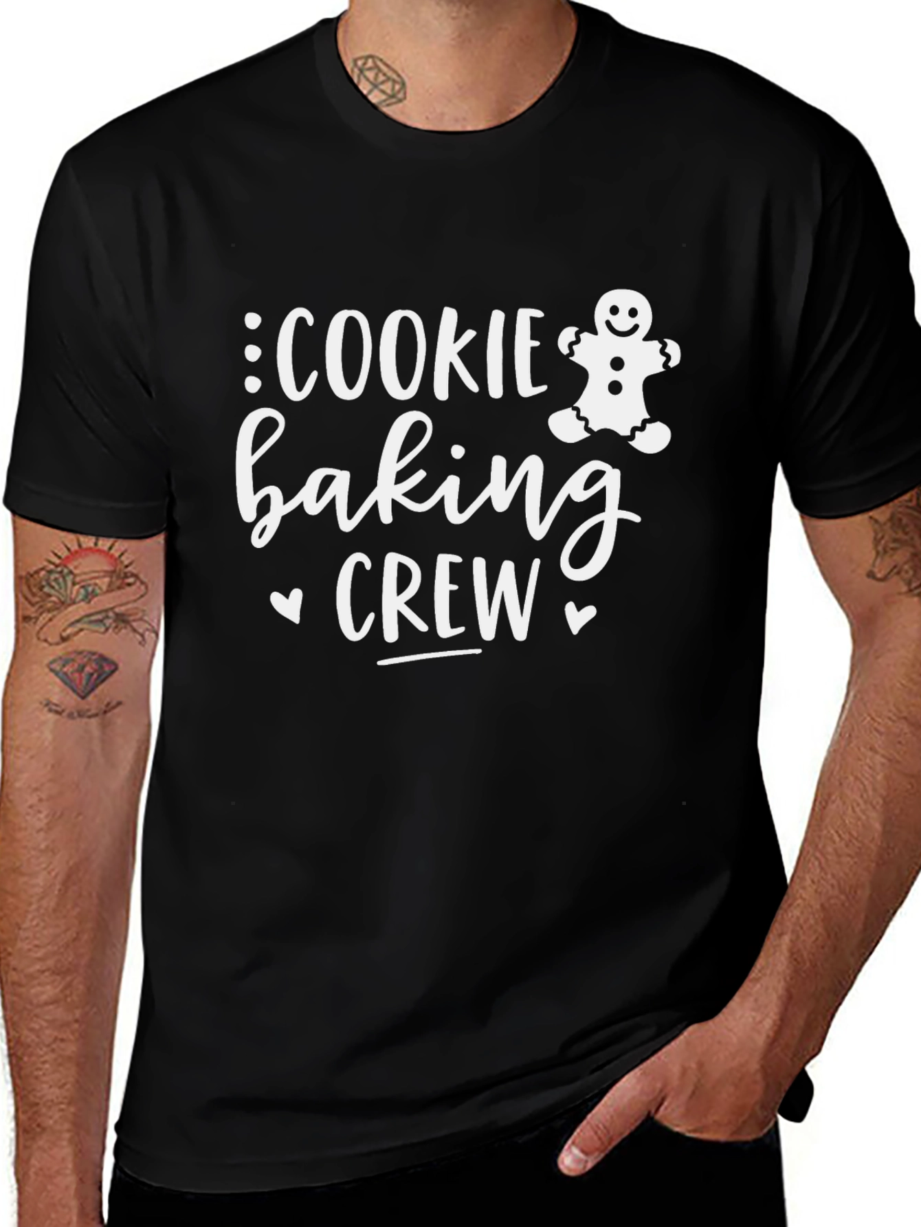 Cookie Baking Crew T-Shirt - Holiday Apparel