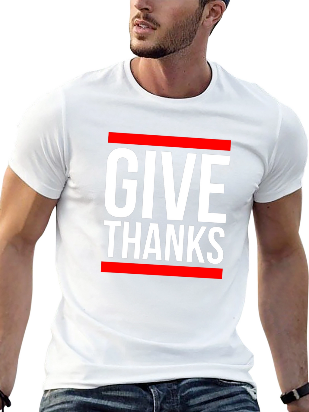 Give Thanks T-Shirt - Thanksgiving Holiday Apparel