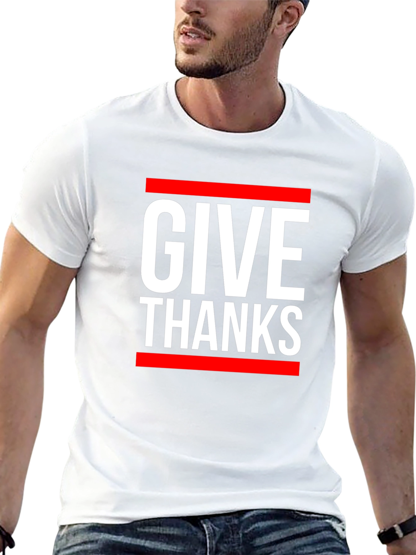 Give Thanks T-Shirt - Thanksgiving Holiday Apparel