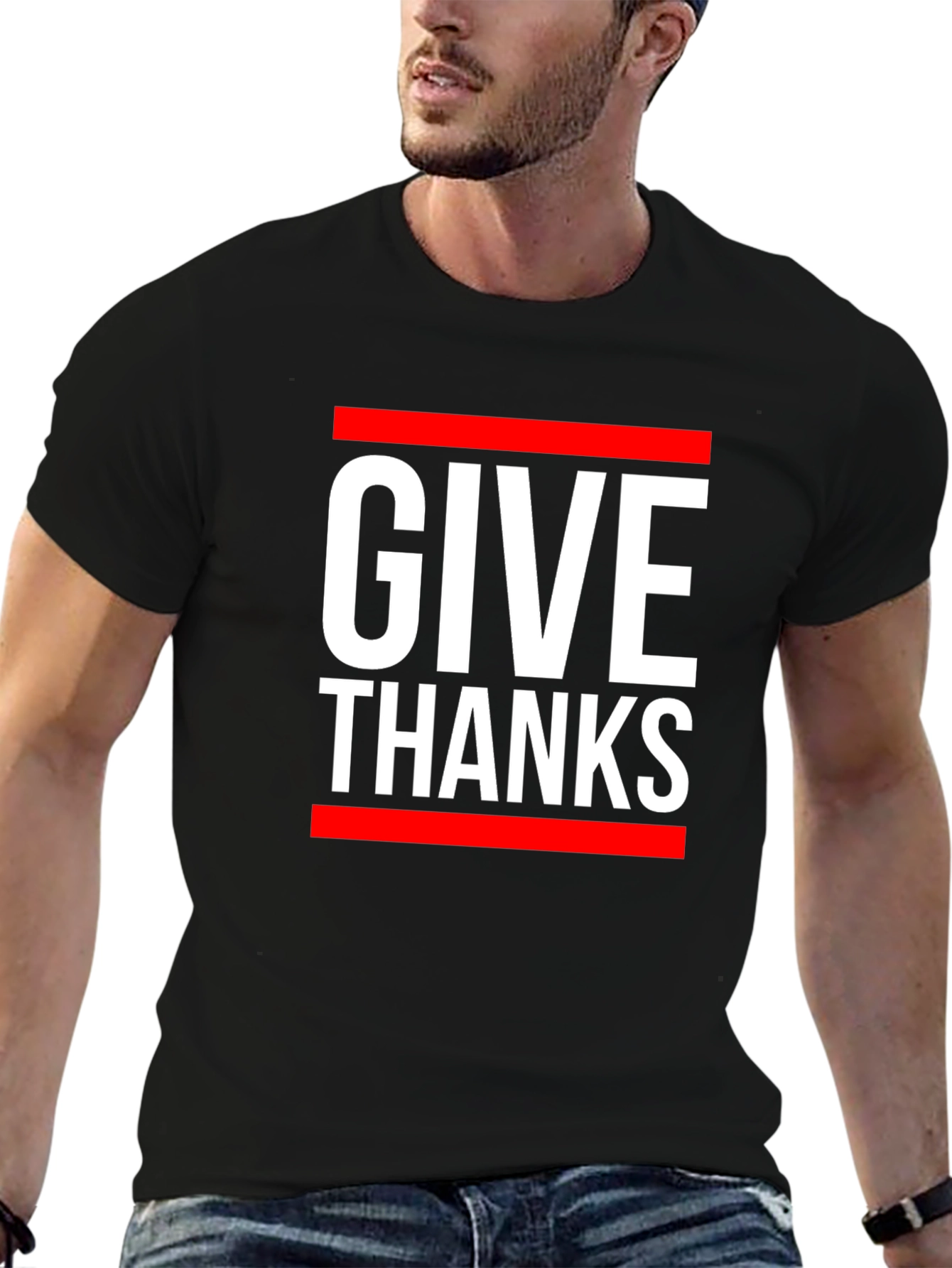 Give Thanks T-Shirt - Thanksgiving Holiday Apparel
