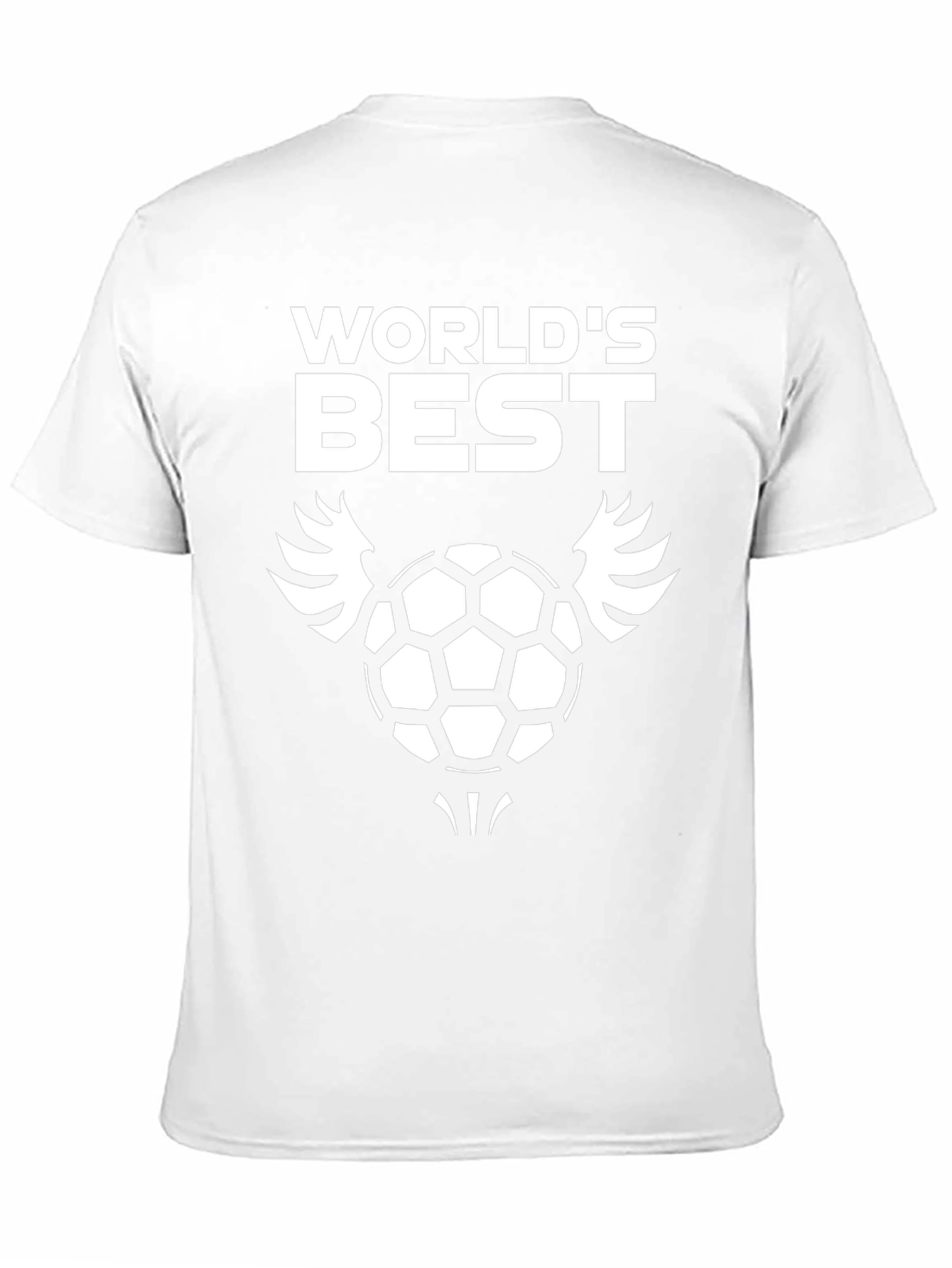 Worlds Best Soccer T-Shirt - Black Graphic Tee