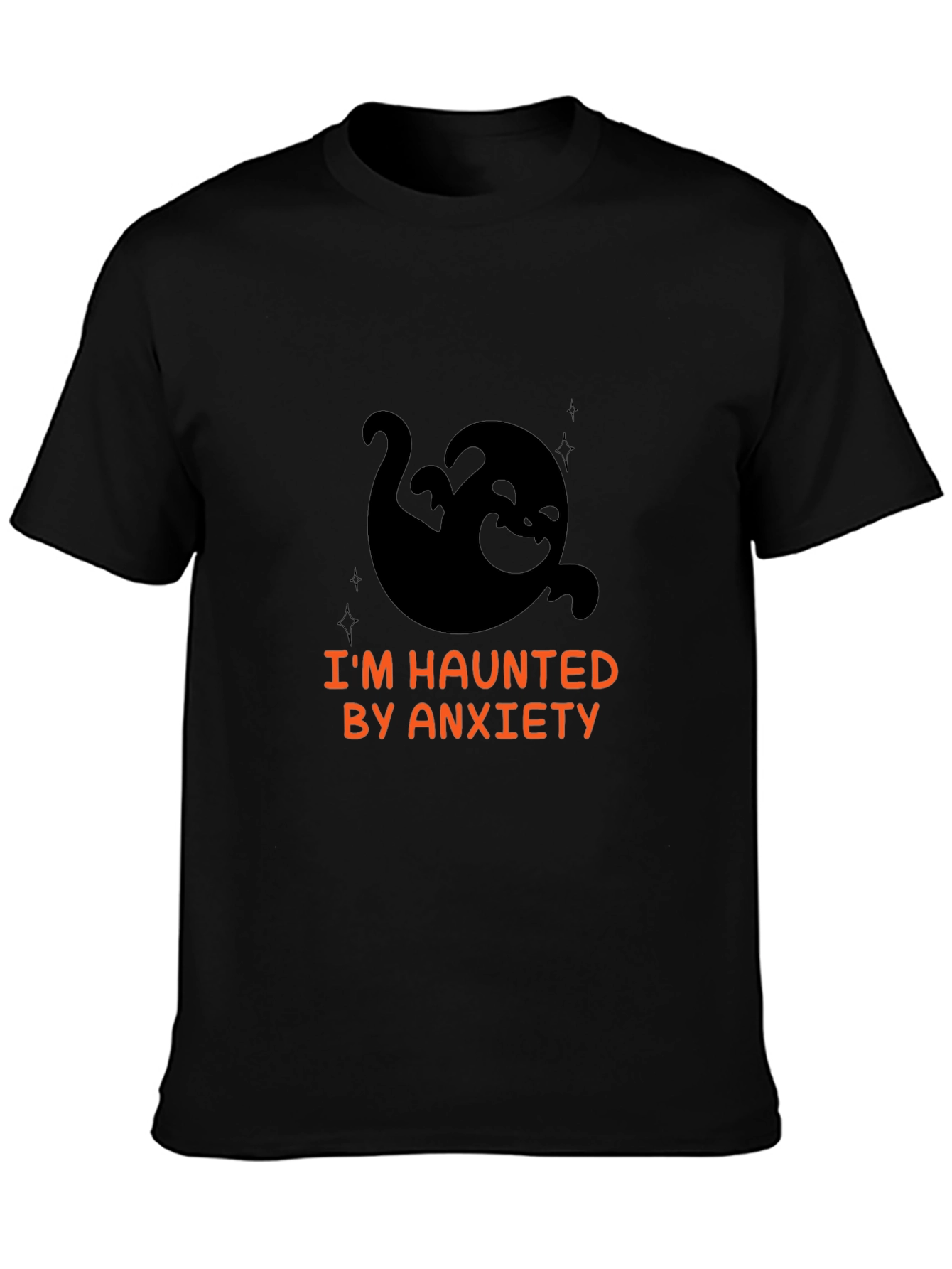 Haunted by Anxiety Graphic Tee - Soft Cotton Blend