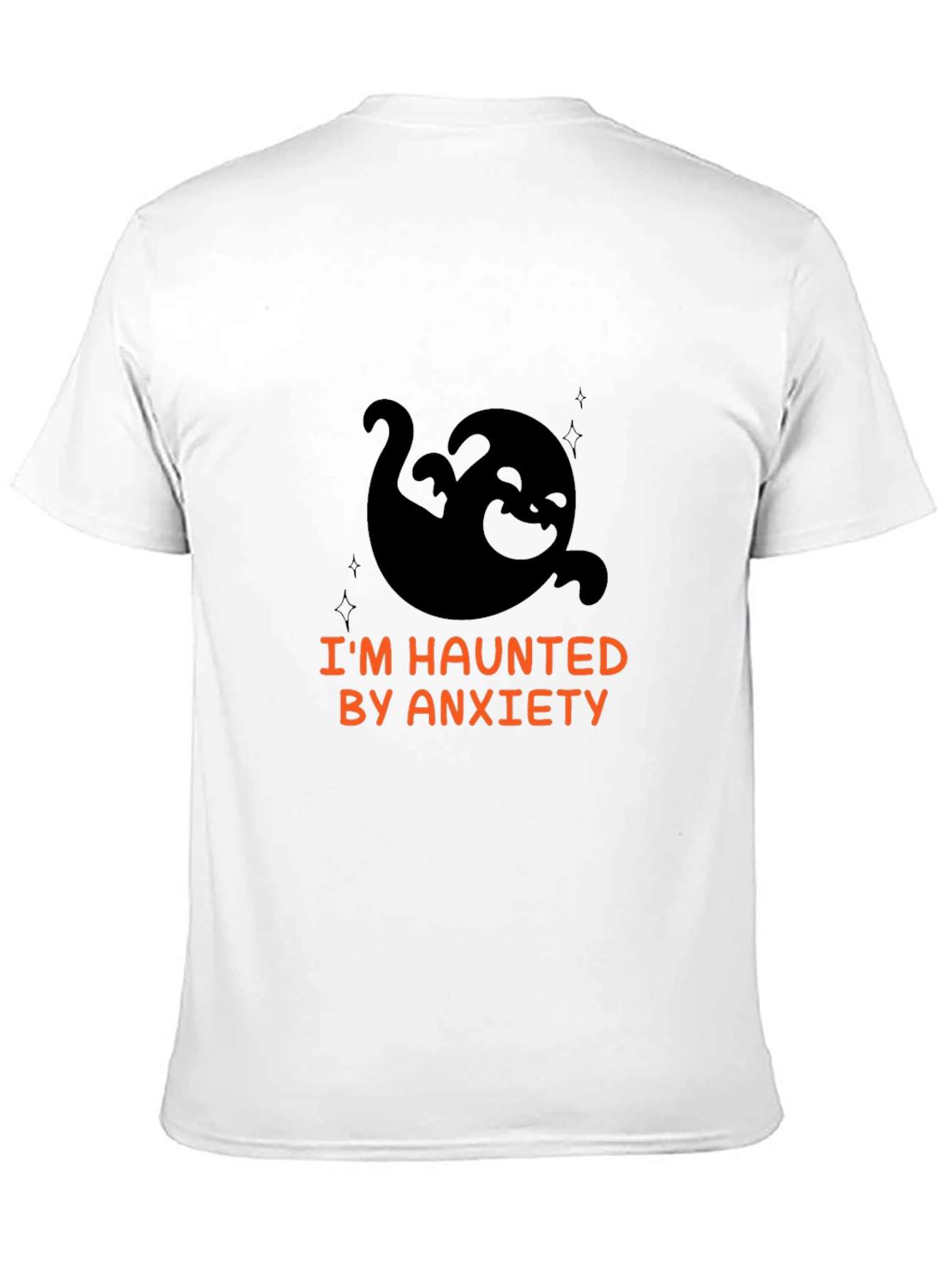 Haunted by Anxiety Graphic Tee - Soft Cotton Blend