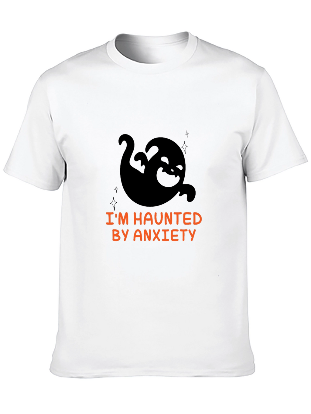 Haunted by Anxiety Graphic Tee - Soft Cotton Blend