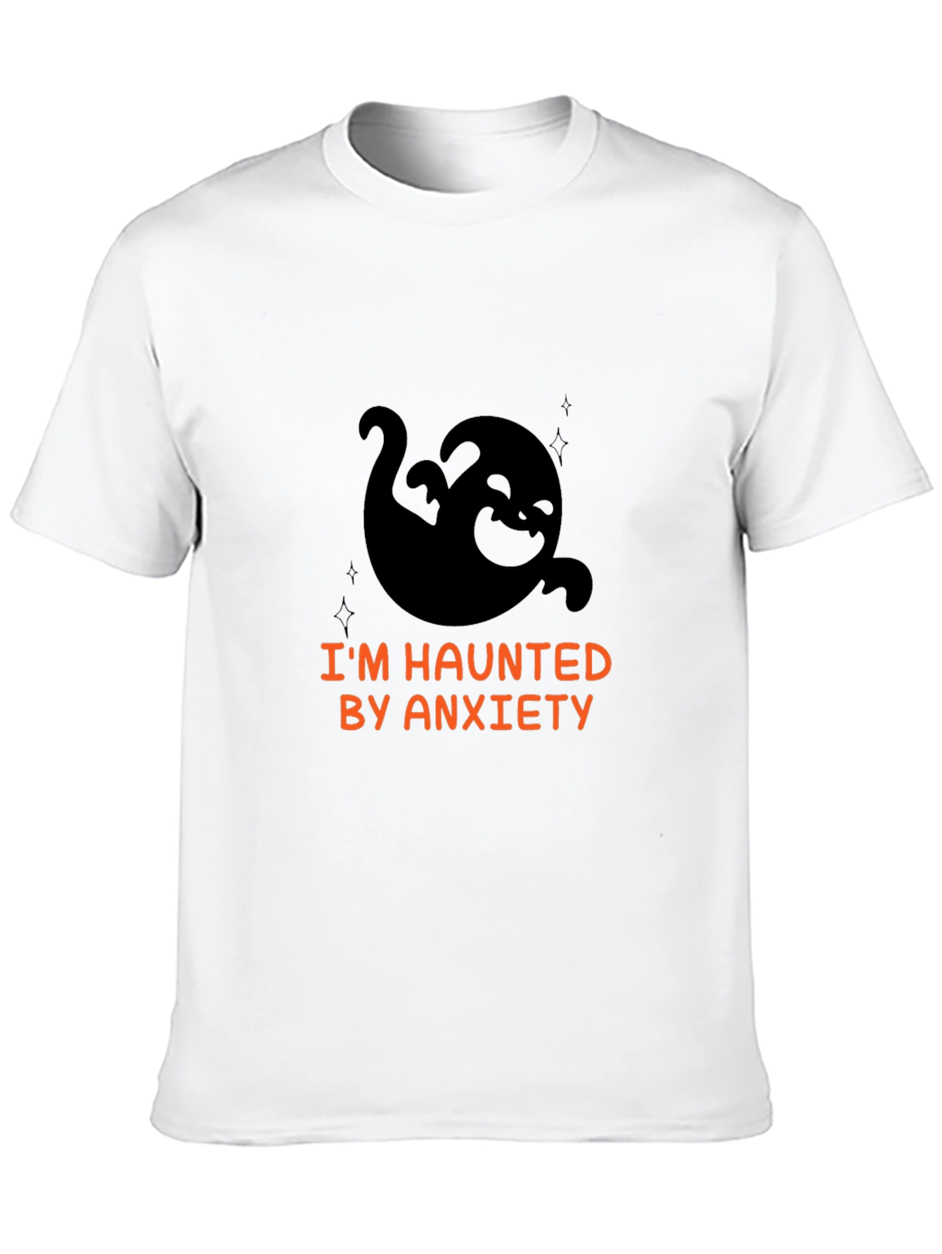 Haunted by Anxiety Graphic Tee - Soft Cotton Blend