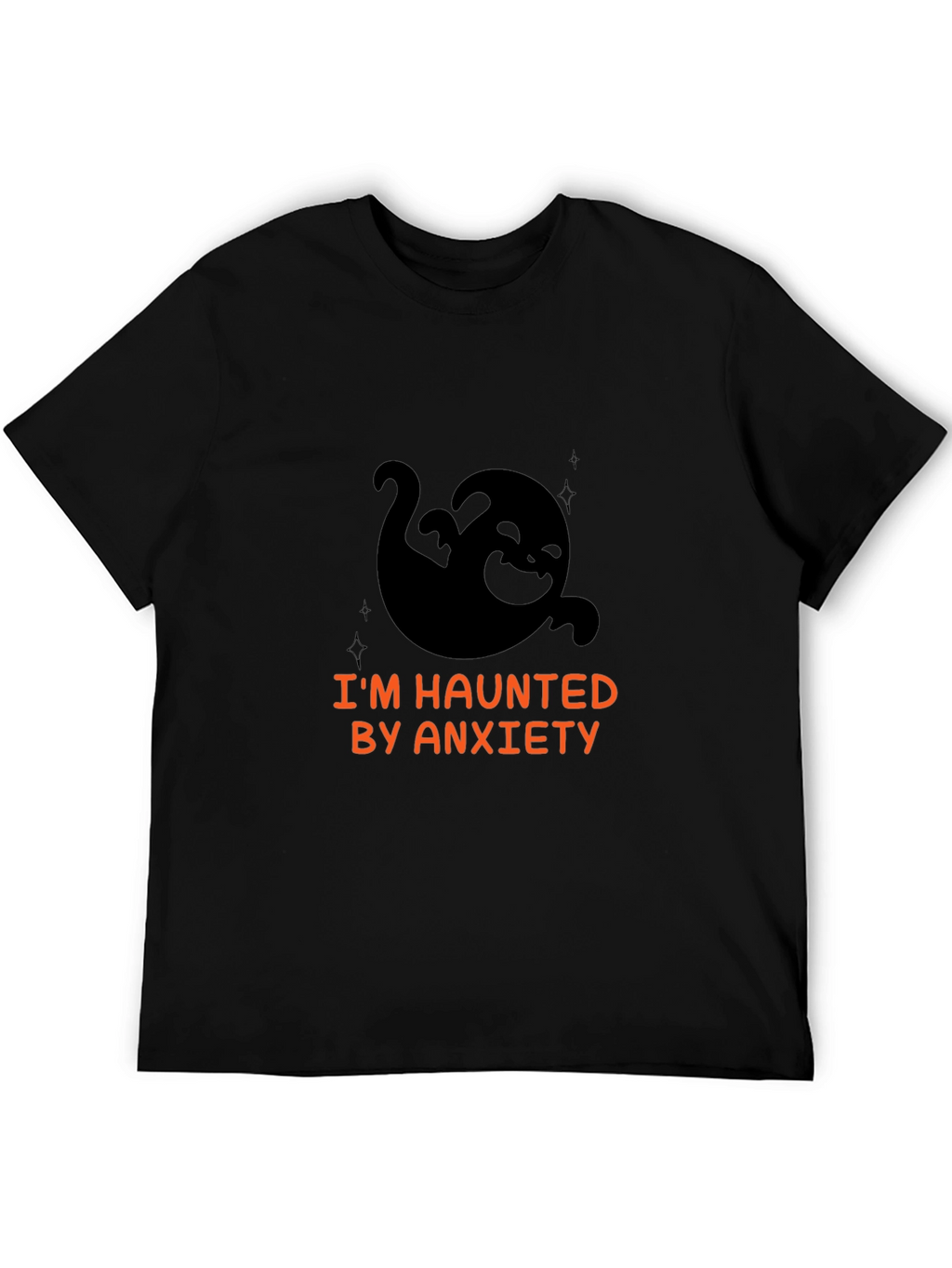 Haunted by Anxiety Graphic Tee - Soft Cotton Blend