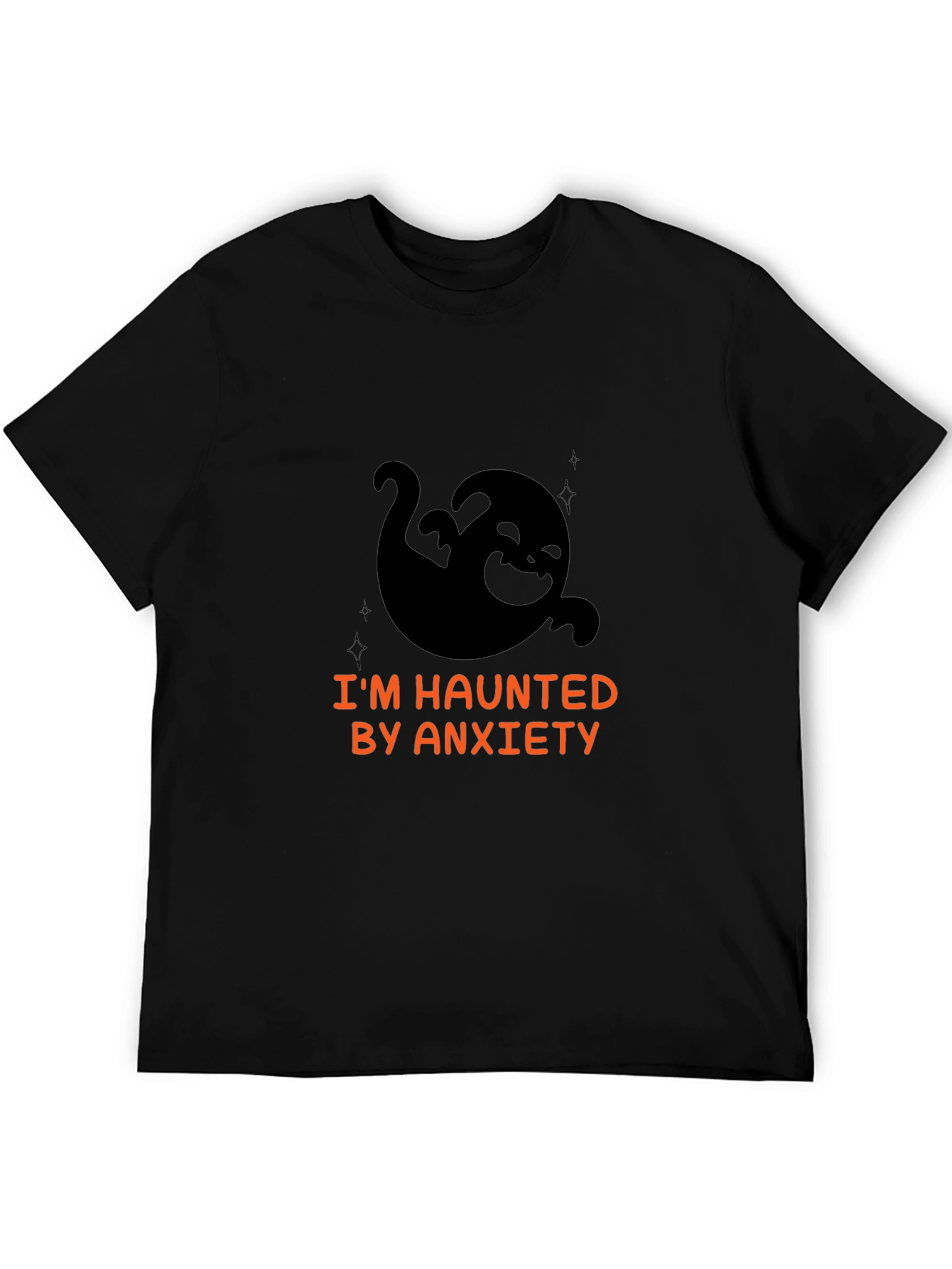 Haunted by Anxiety Graphic Tee - Soft Cotton Blend