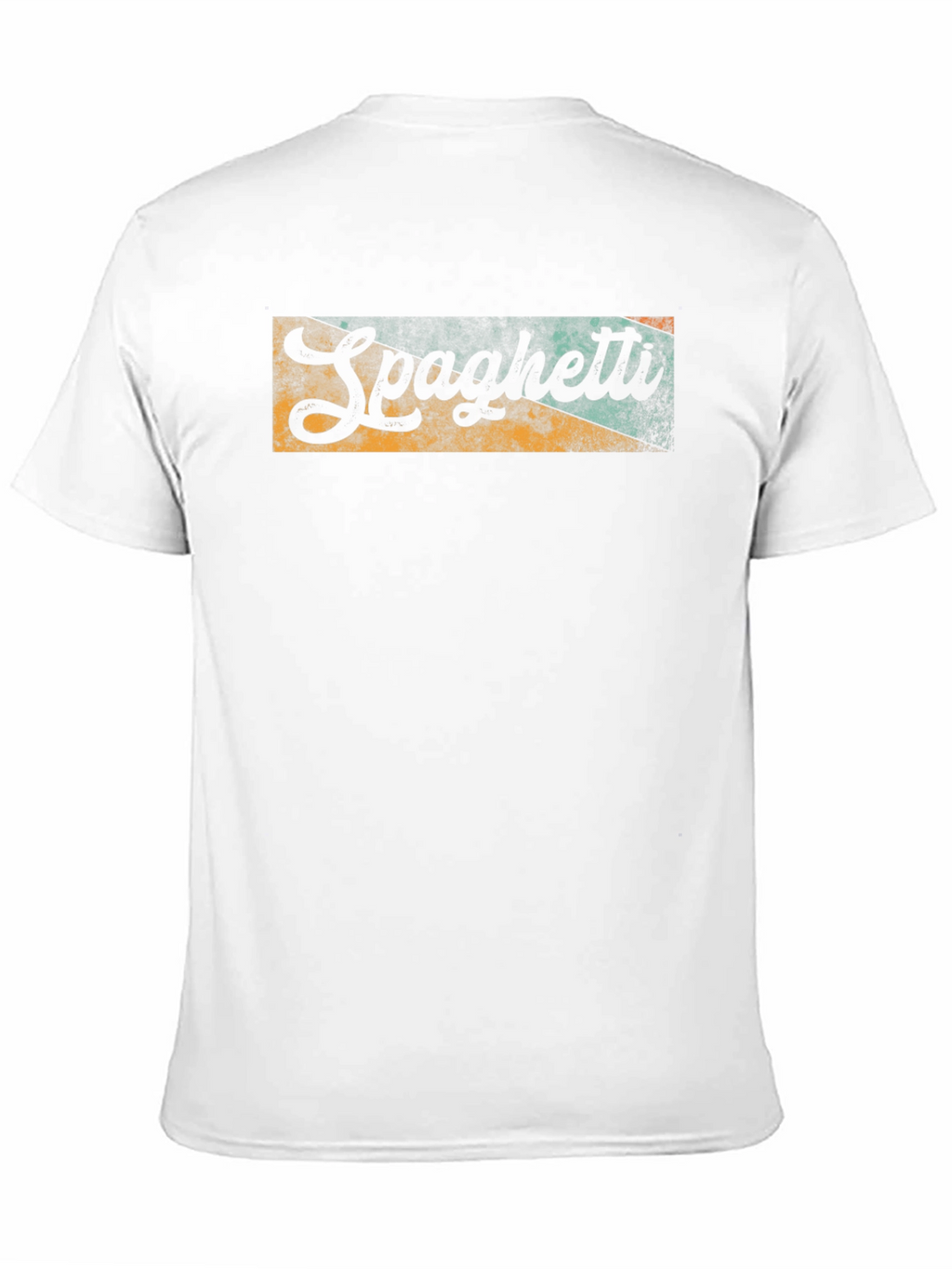 Retro Spaghetti Graphic Tee - Classic Comfort