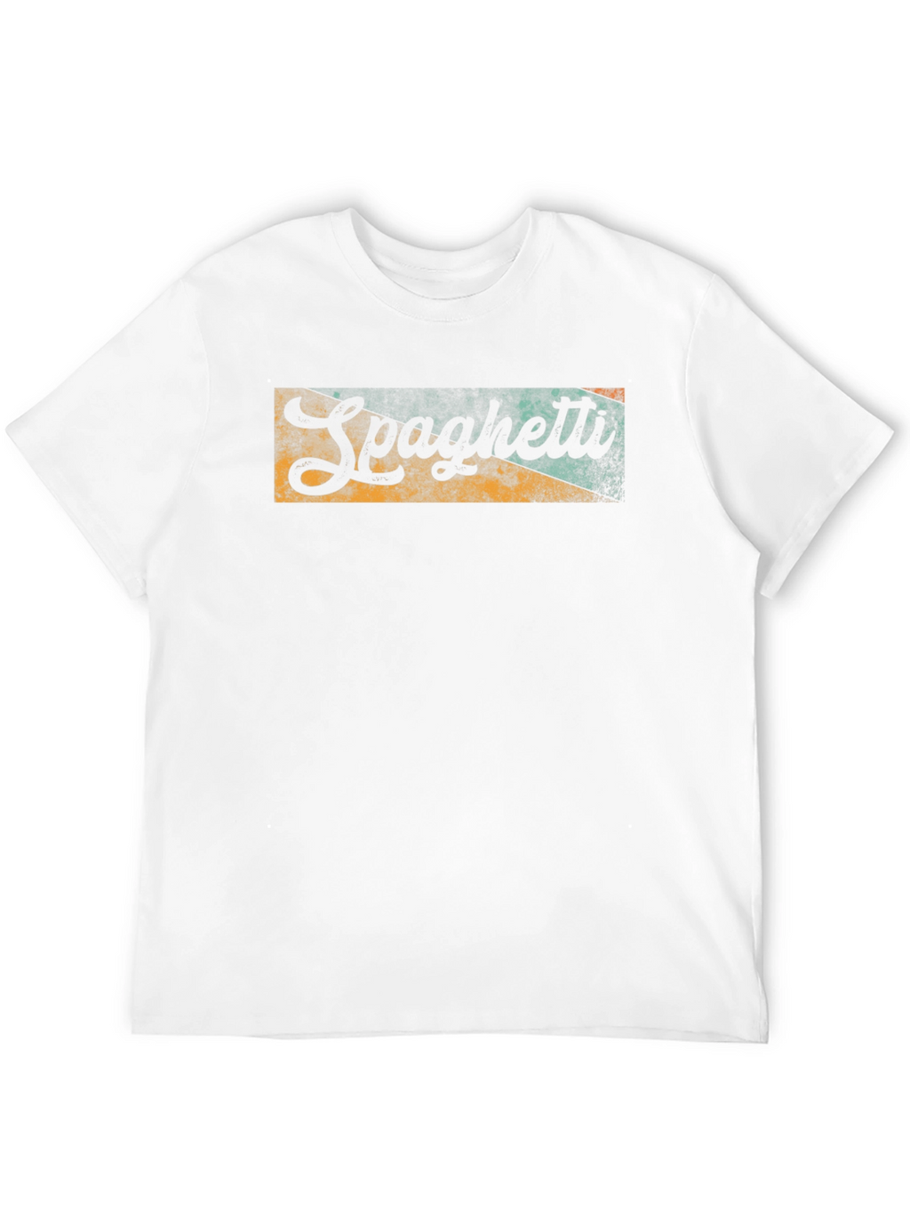 Retro Spaghetti Graphic Tee - Classic Comfort