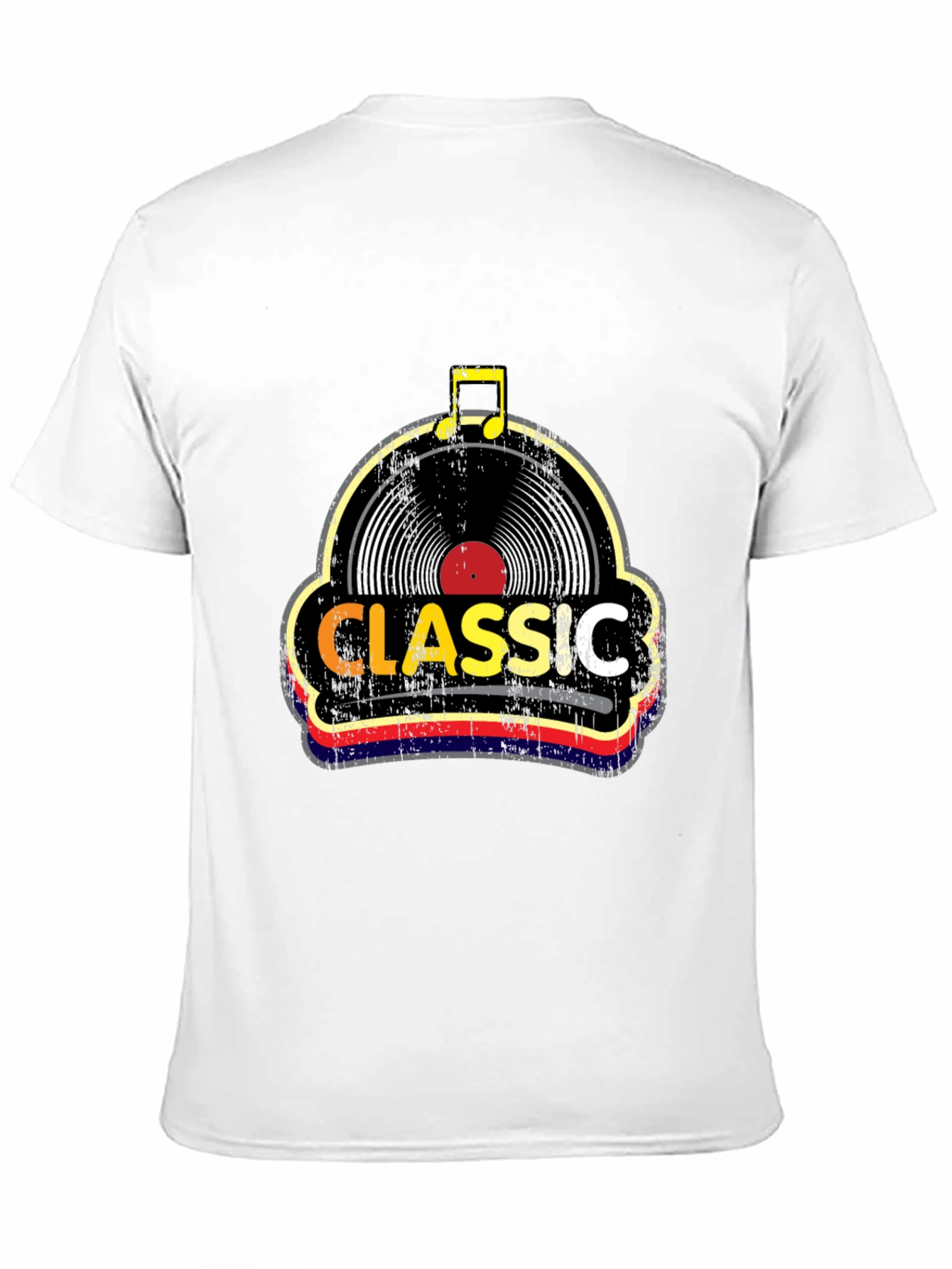 Classic Vinyl Record T-Shirt - Retro Music Tee