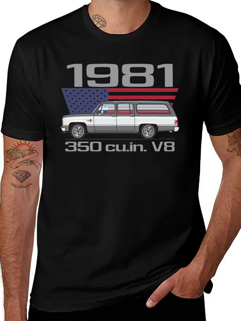 1981 Chevrolet Suburban T-Shirt - Classic American Truck
