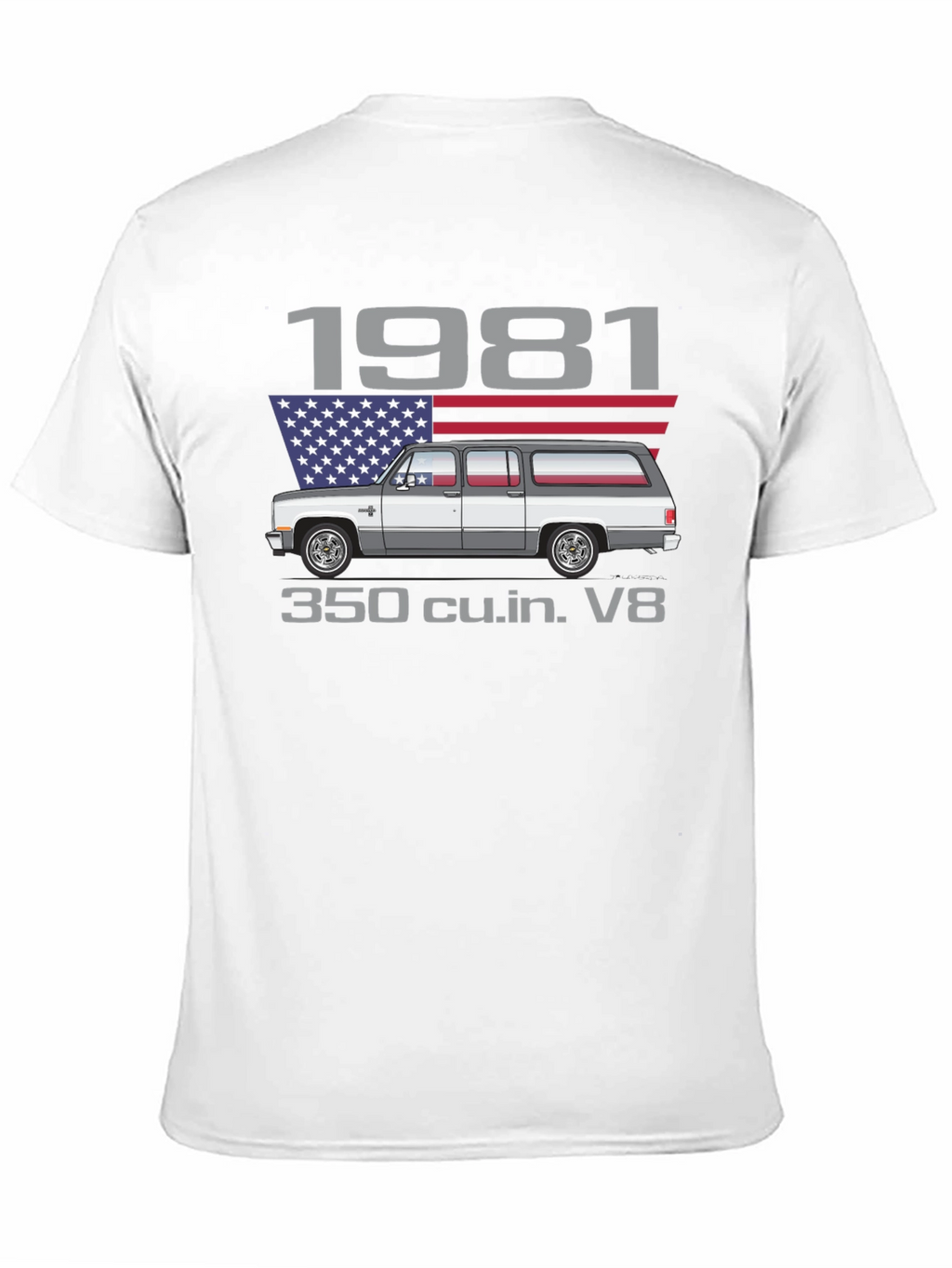 1981 Chevrolet Suburban T-Shirt - Classic American Truck