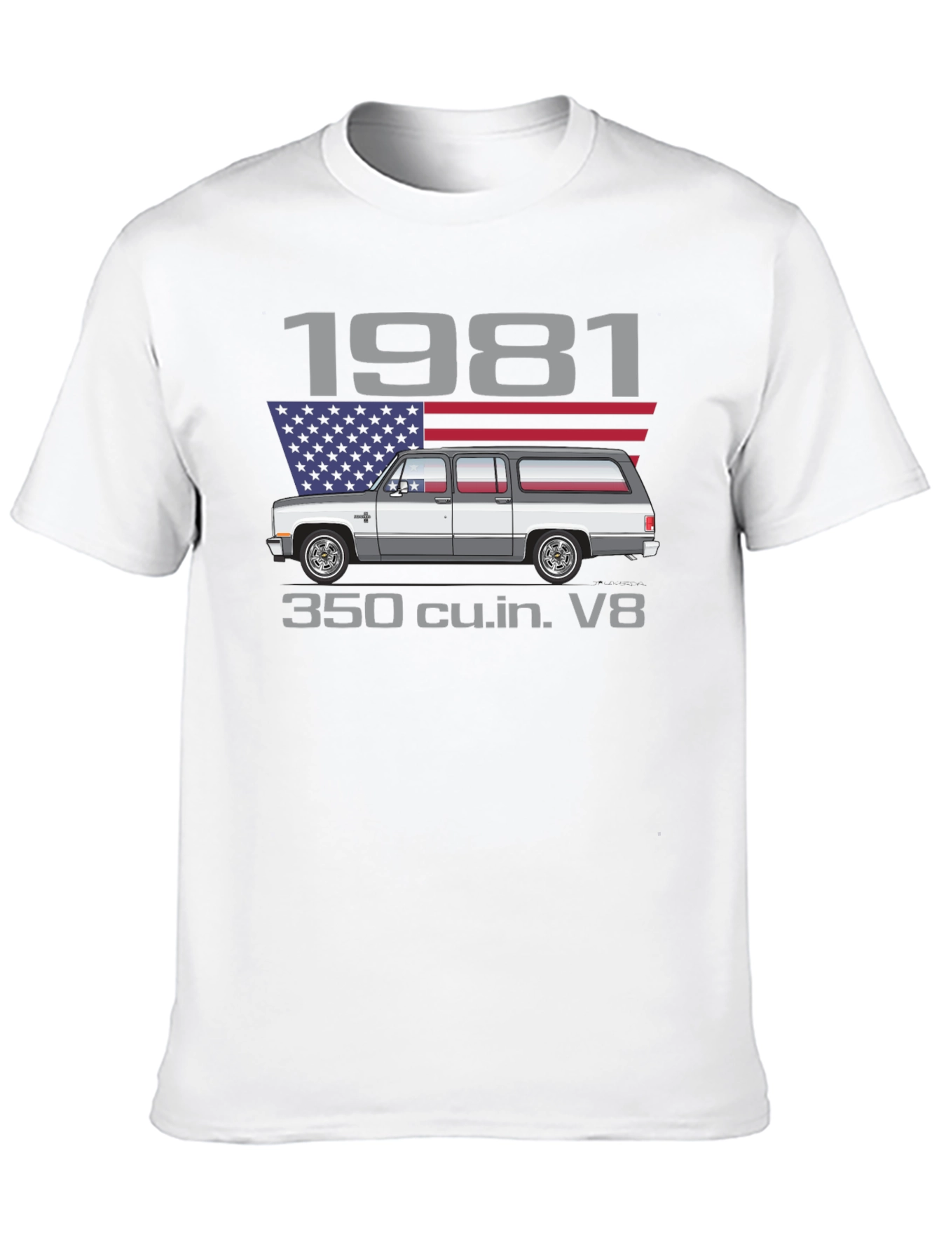 1981 Chevrolet Suburban T-Shirt - Classic American Truck