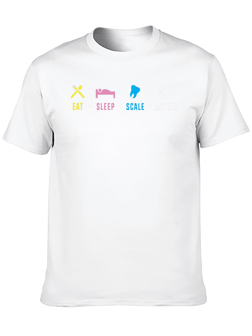 Eat Sleep Scale Repeat T-Shirt