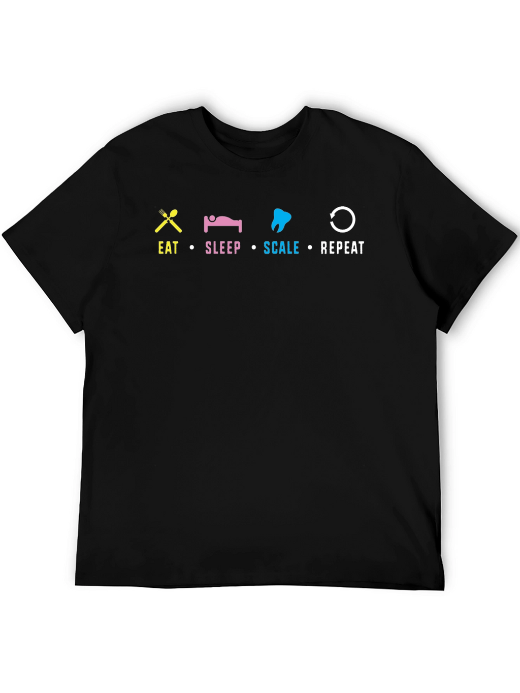 Eat Sleep Scale Repeat T-Shirt