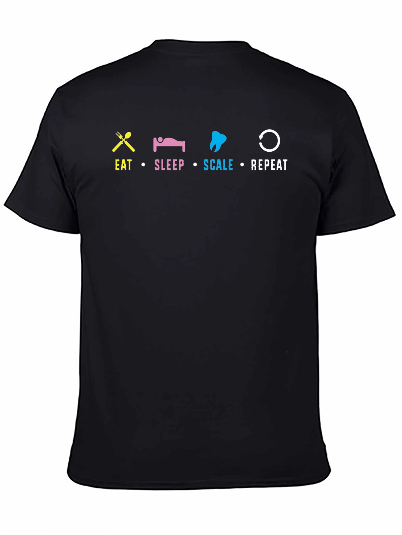Eat Sleep Scale Repeat T-Shirt