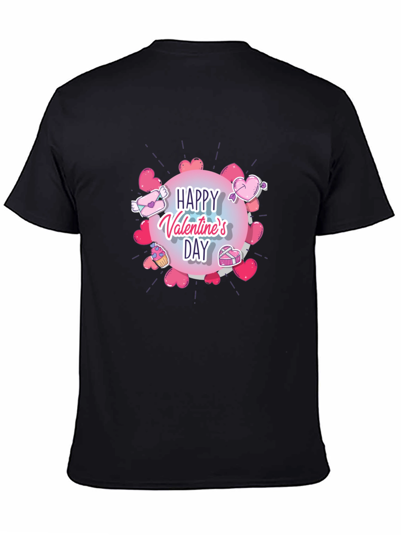 Happy Valentines Day Graphic T-Shirt