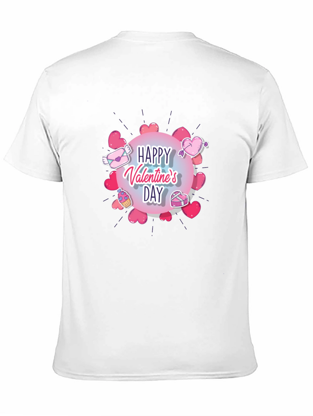 Happy Valentines Day Graphic T-Shirt