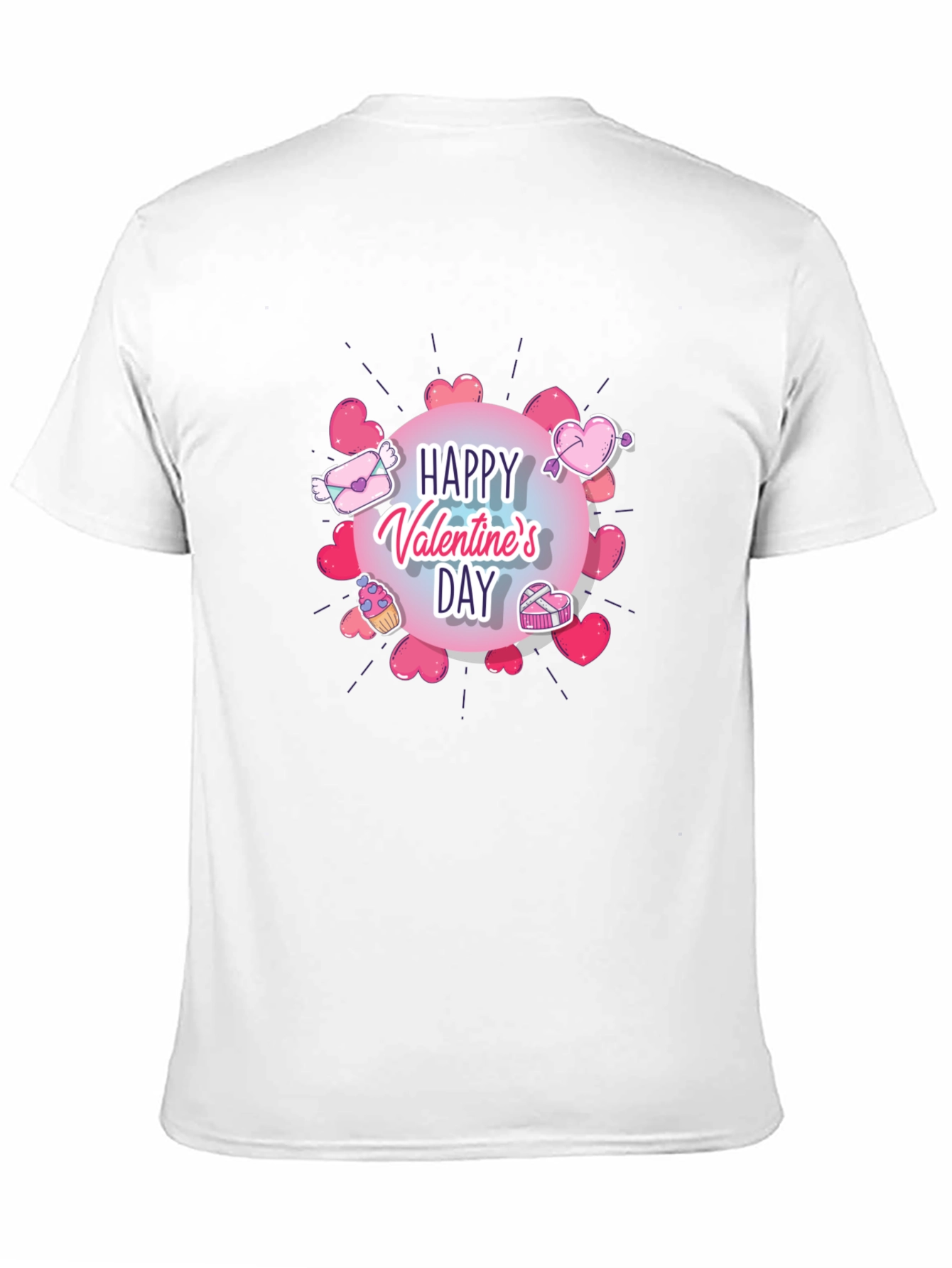 Happy Valentines Day Graphic T-Shirt