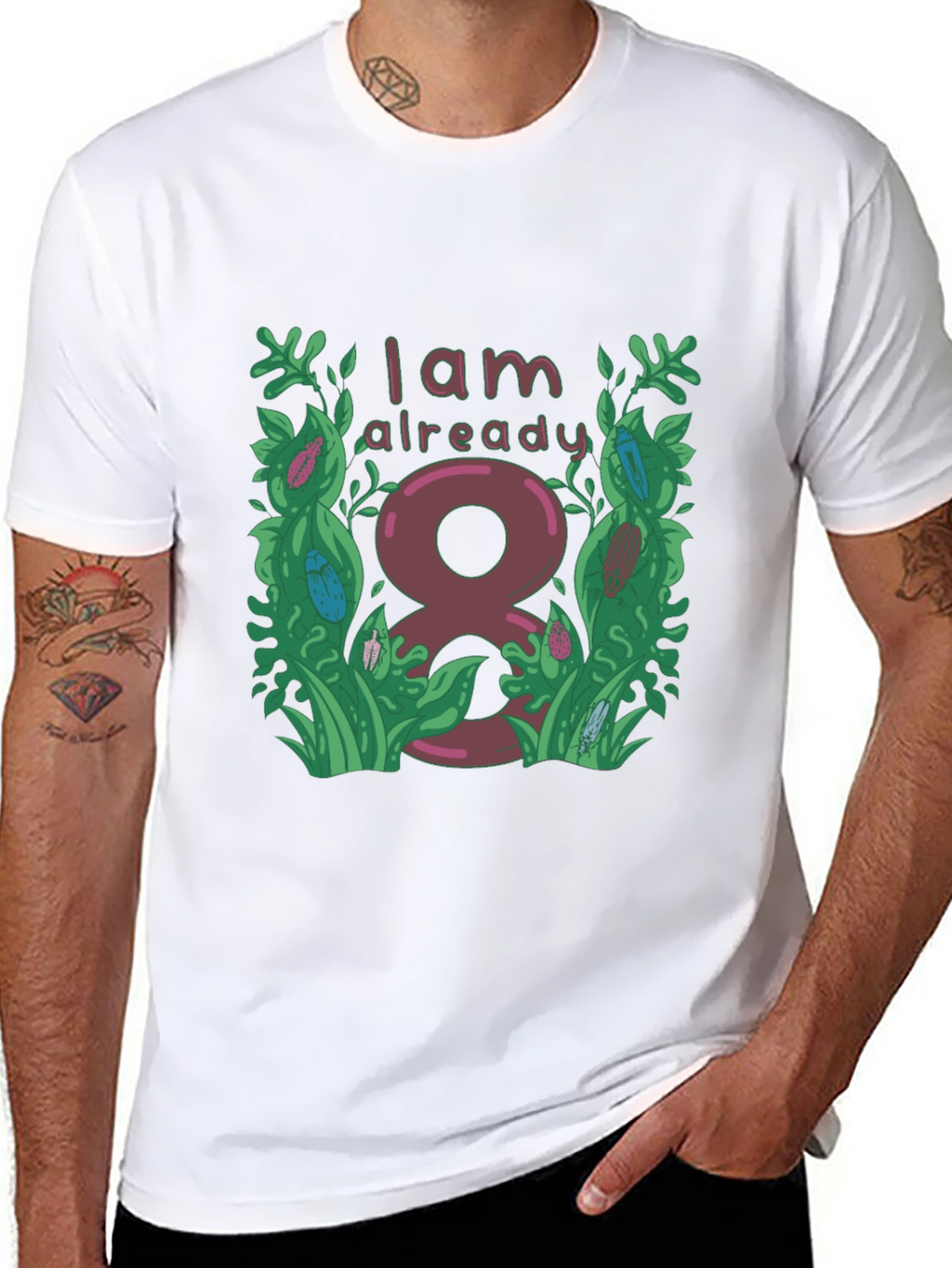 I Am Already 8 T-Shirt