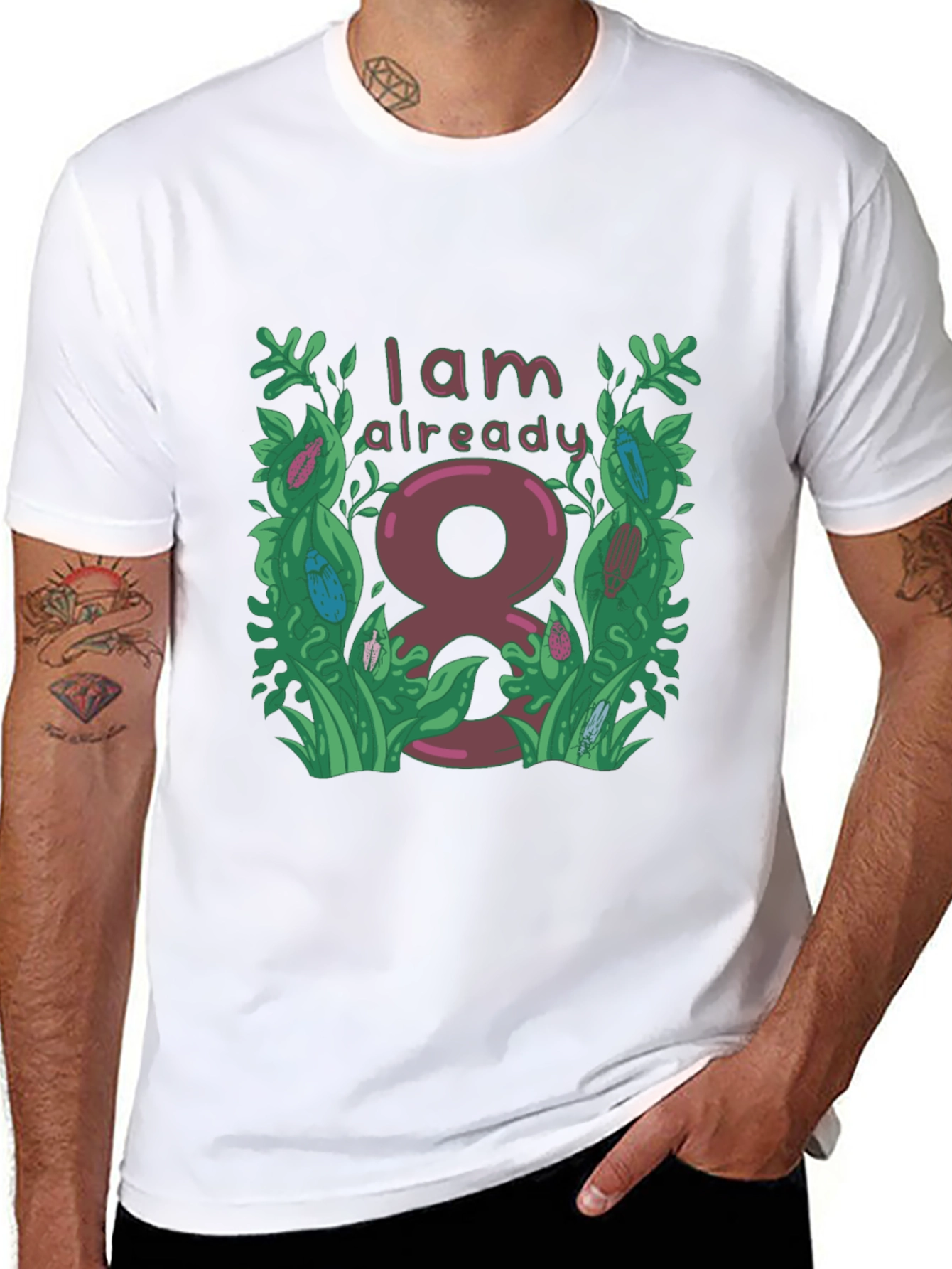 I Am Already 8 T-Shirt