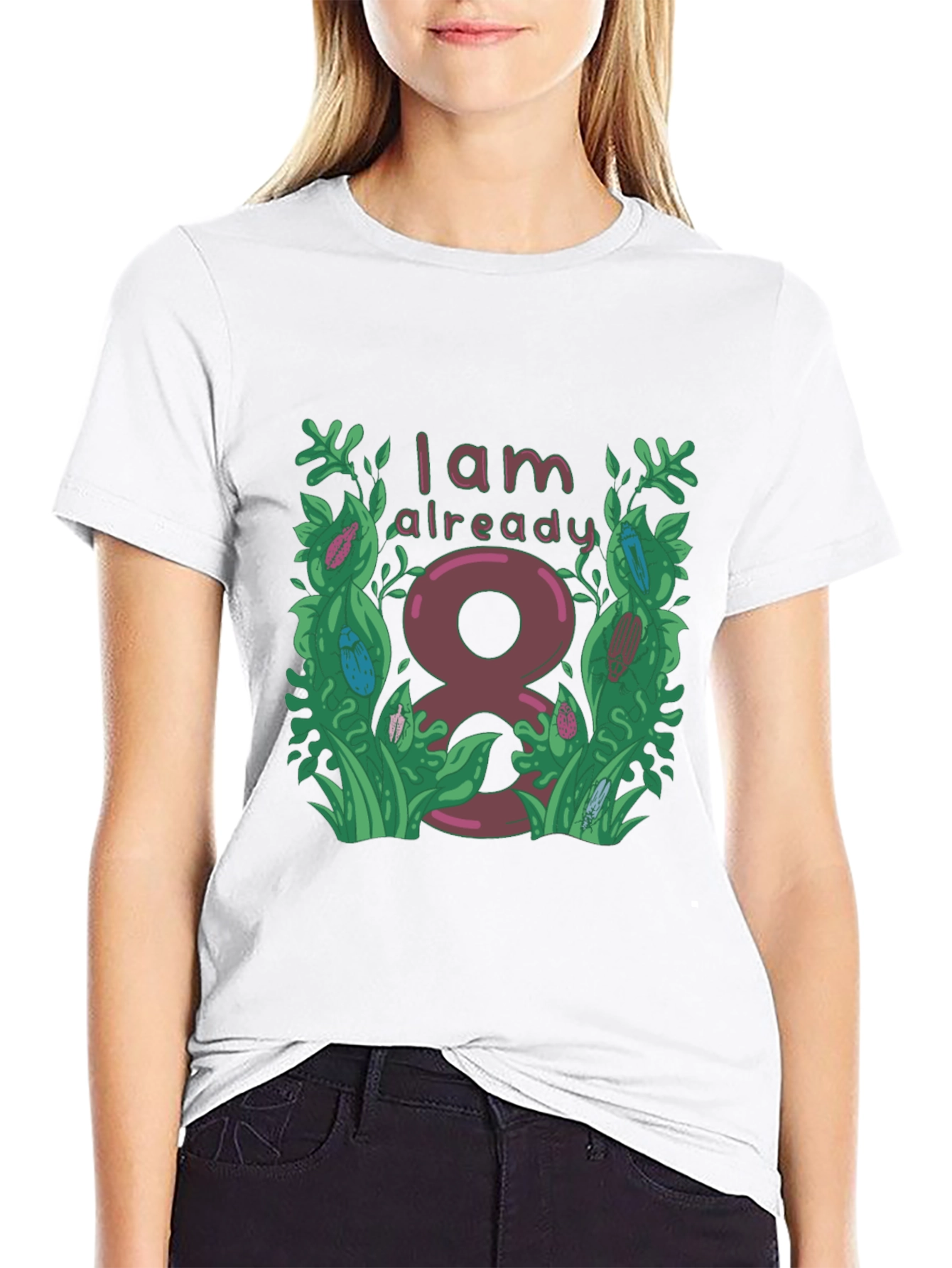 I Am Already 8 T-Shirt