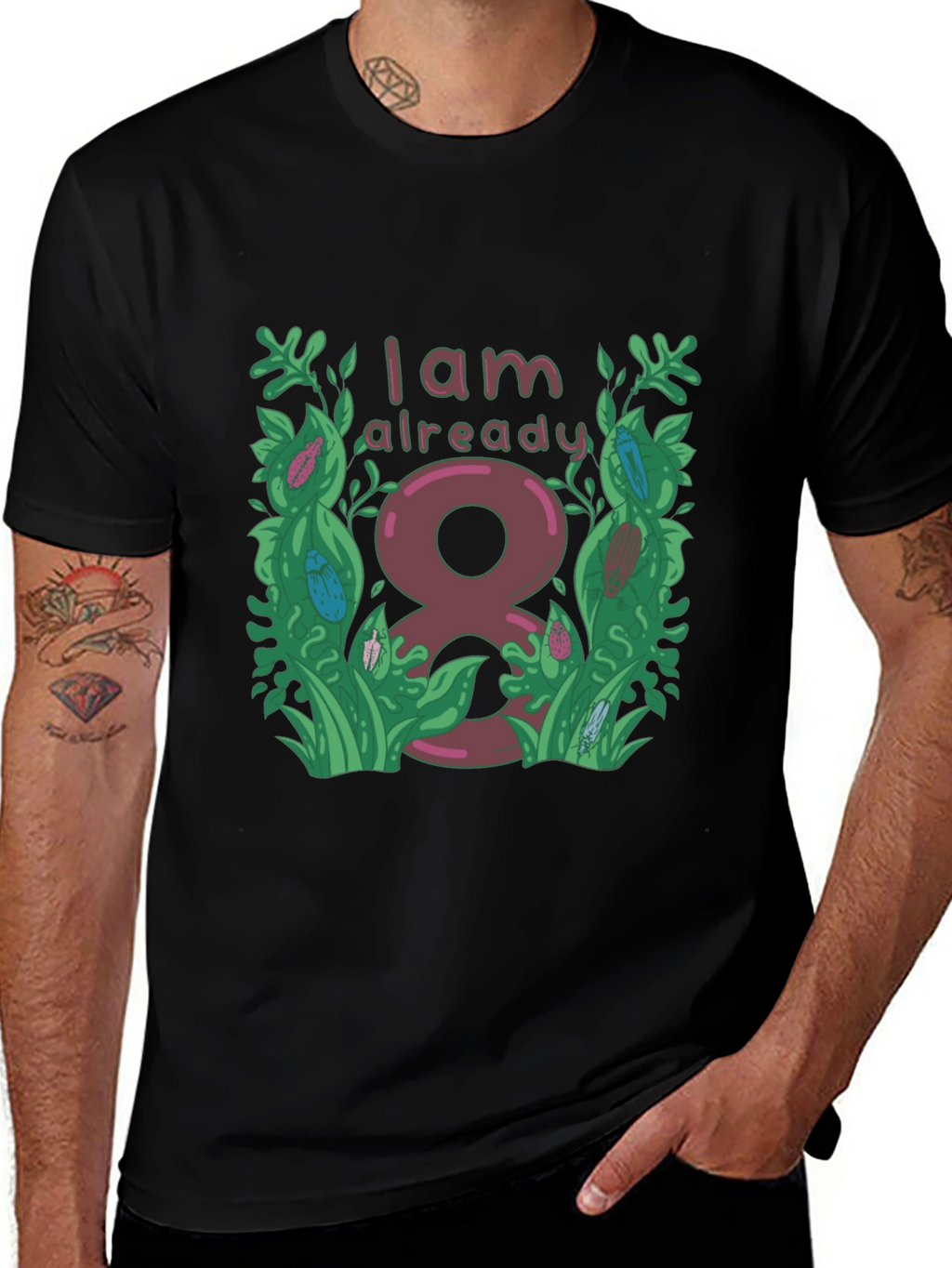 I Am Already 8 T-Shirt
