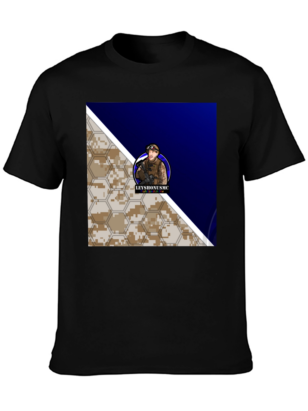 LEYYSHONUSMC Graphic Tee - Tactical Style