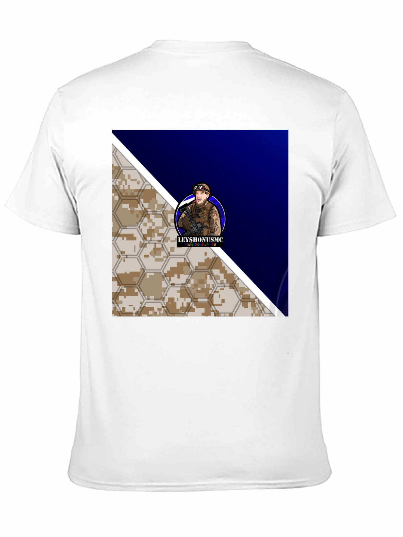LEYYSHONUSMC Graphic Tee - Tactical Style